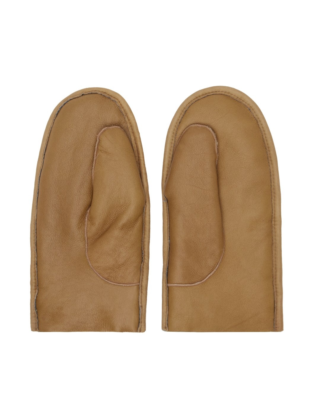 Blue & Tan Pocketgloves Mittens - 2