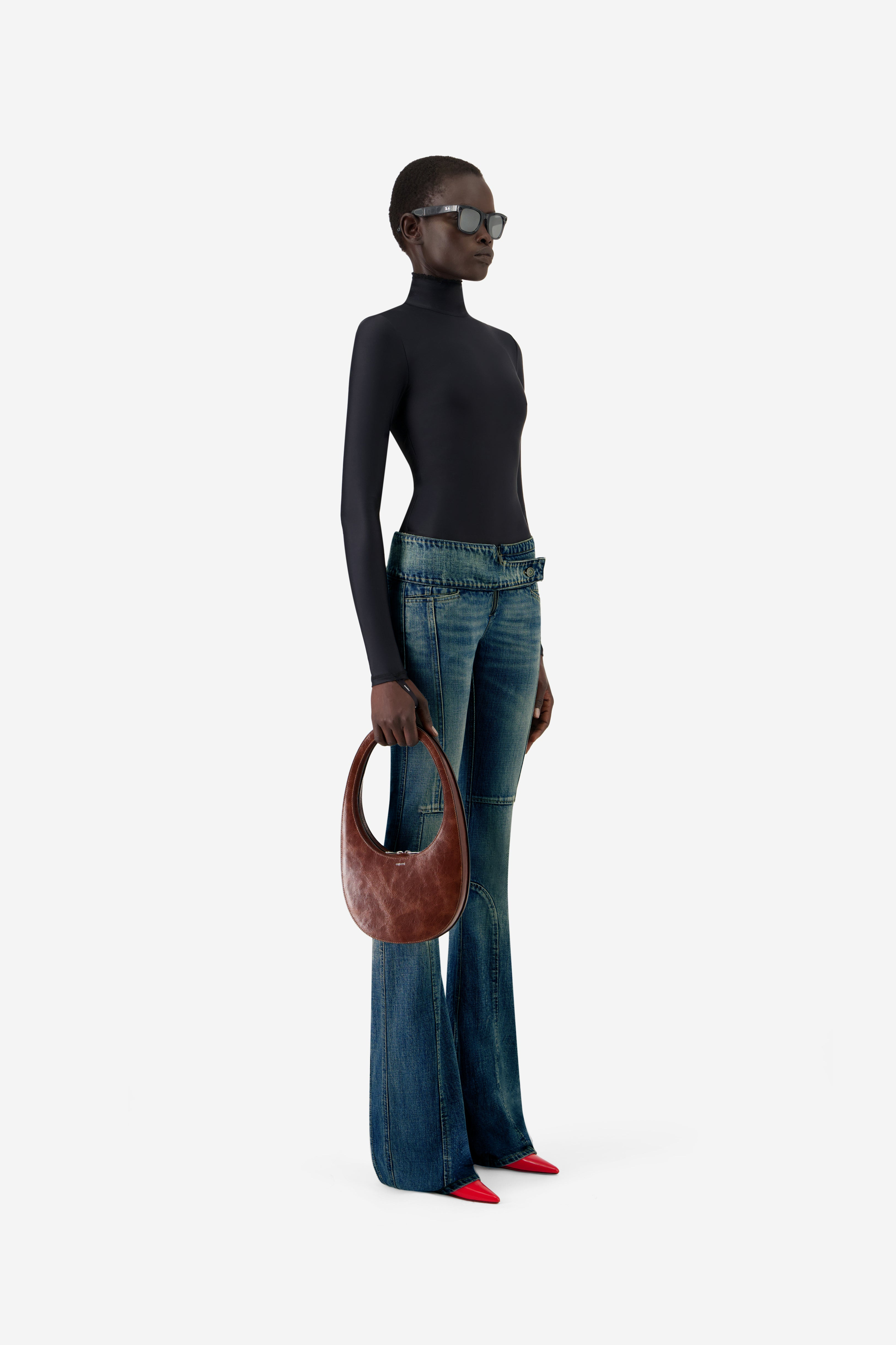 Yoke Denim Pants - 3