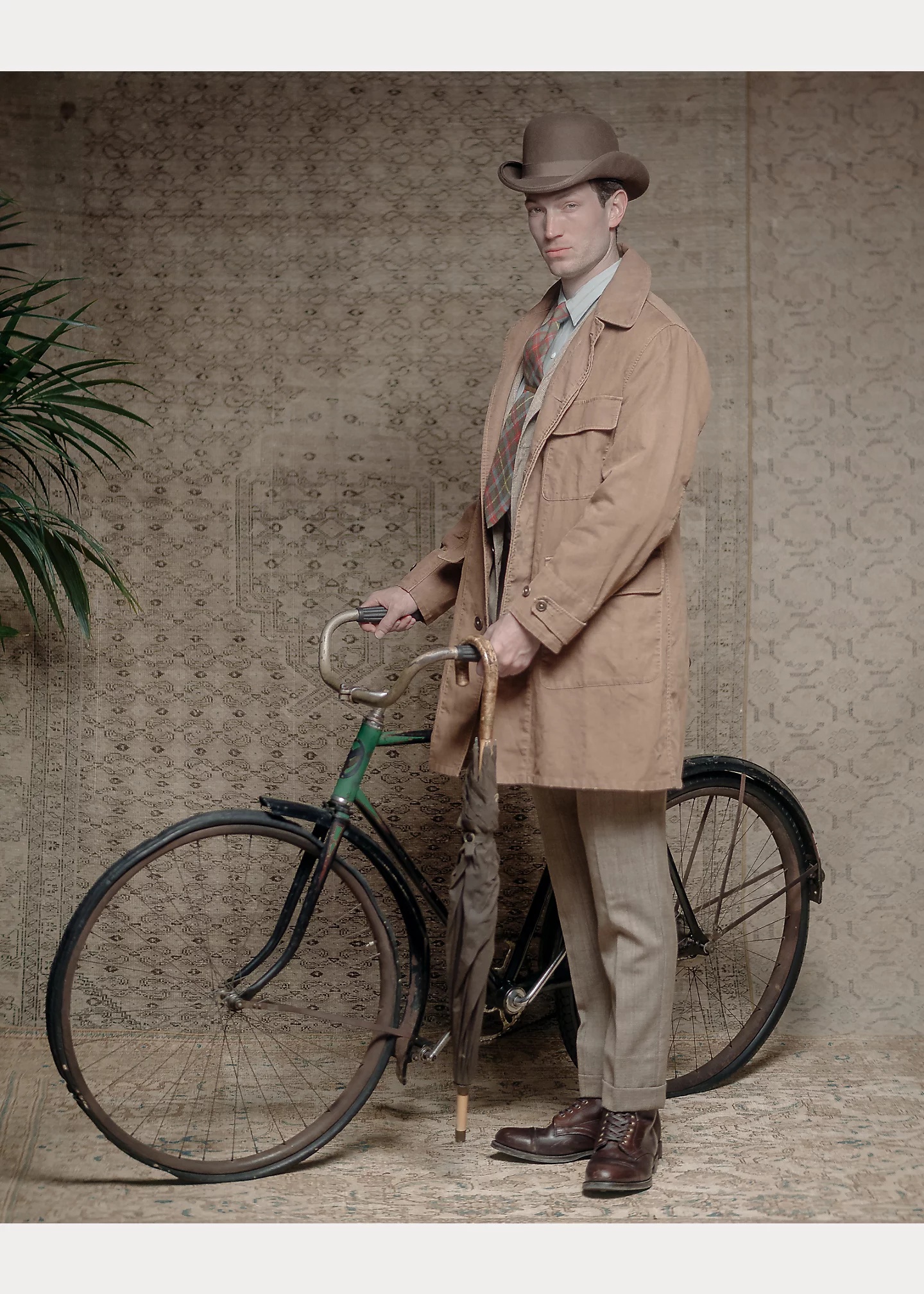 Bonded Linen Walking Coat - 6