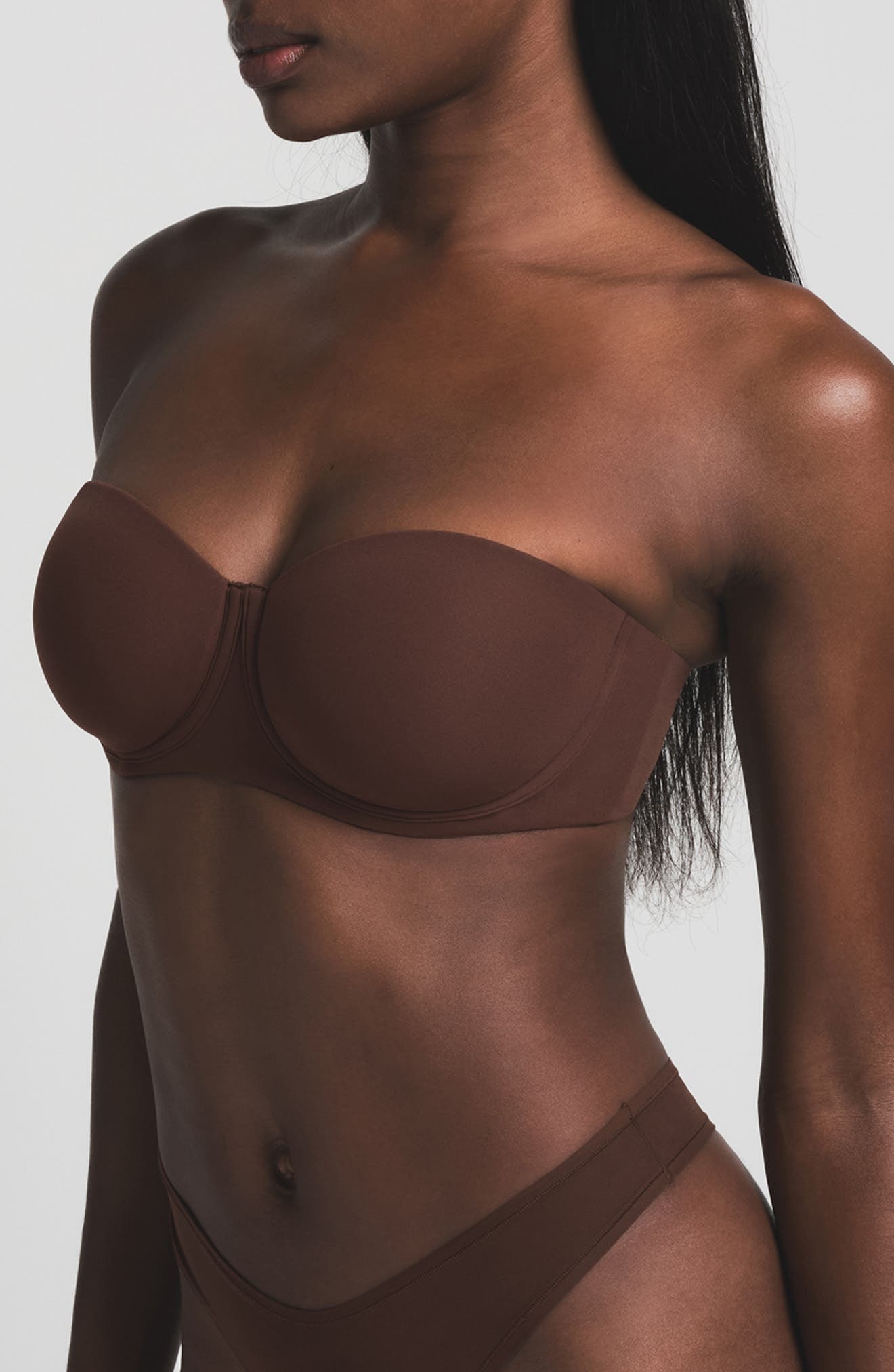 SKIMS Fits Everybody Strapless Bra in Cocoa at Nordstrom - 2