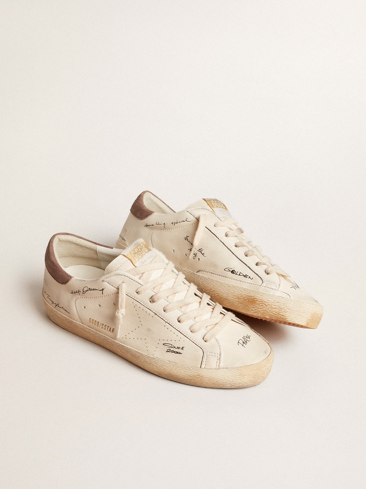 Golden Goose Men's Super-Star in nappa leather with