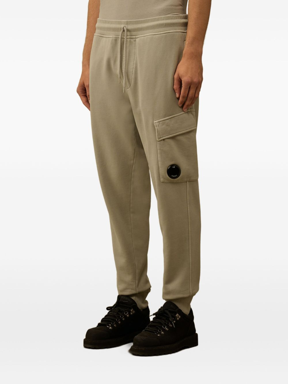 cargo drawstring track pants - 3