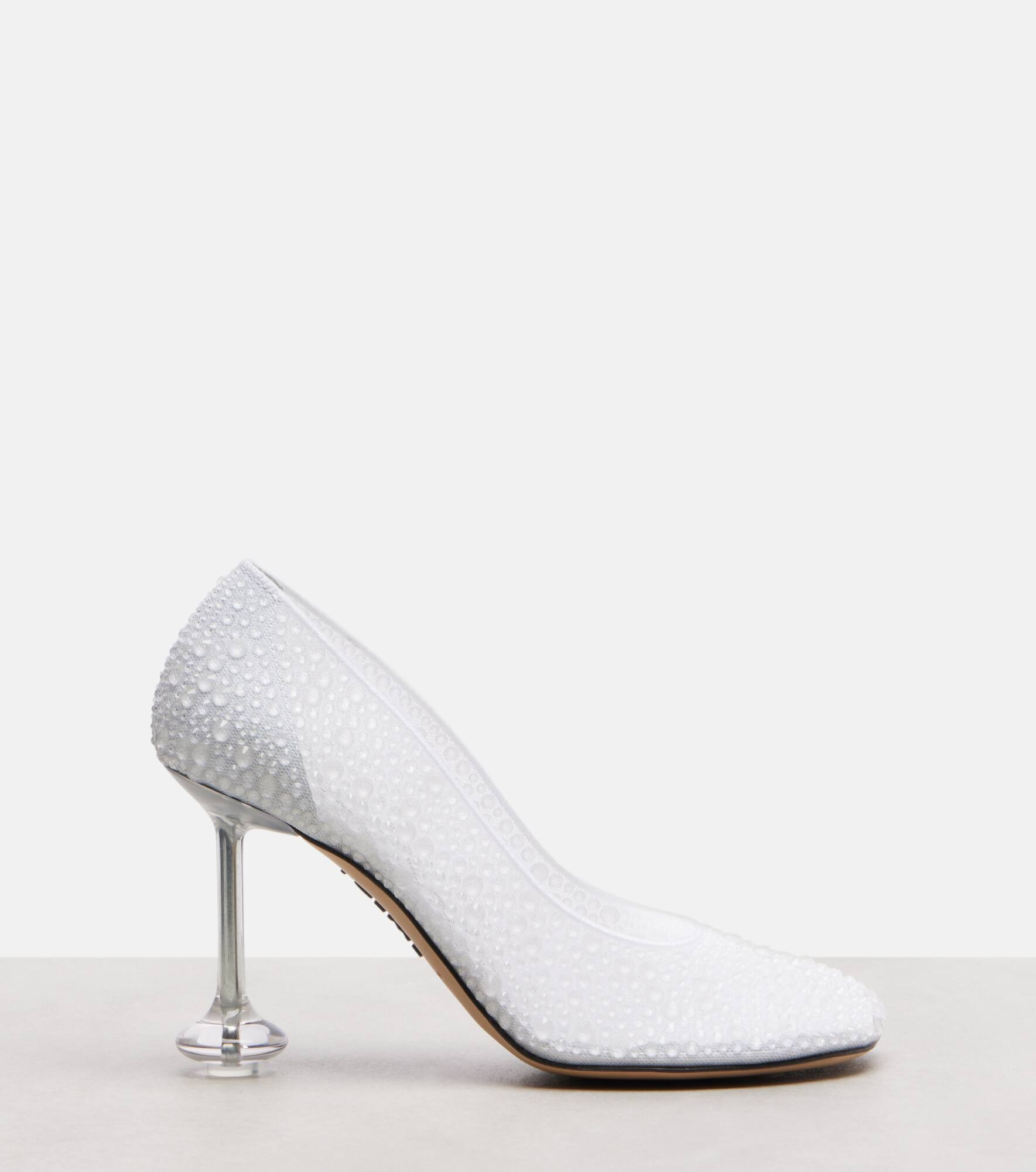 Toy 90 embellished mesh pumps - 4