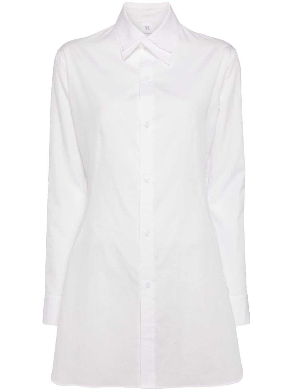 layered fitted shirt - 1