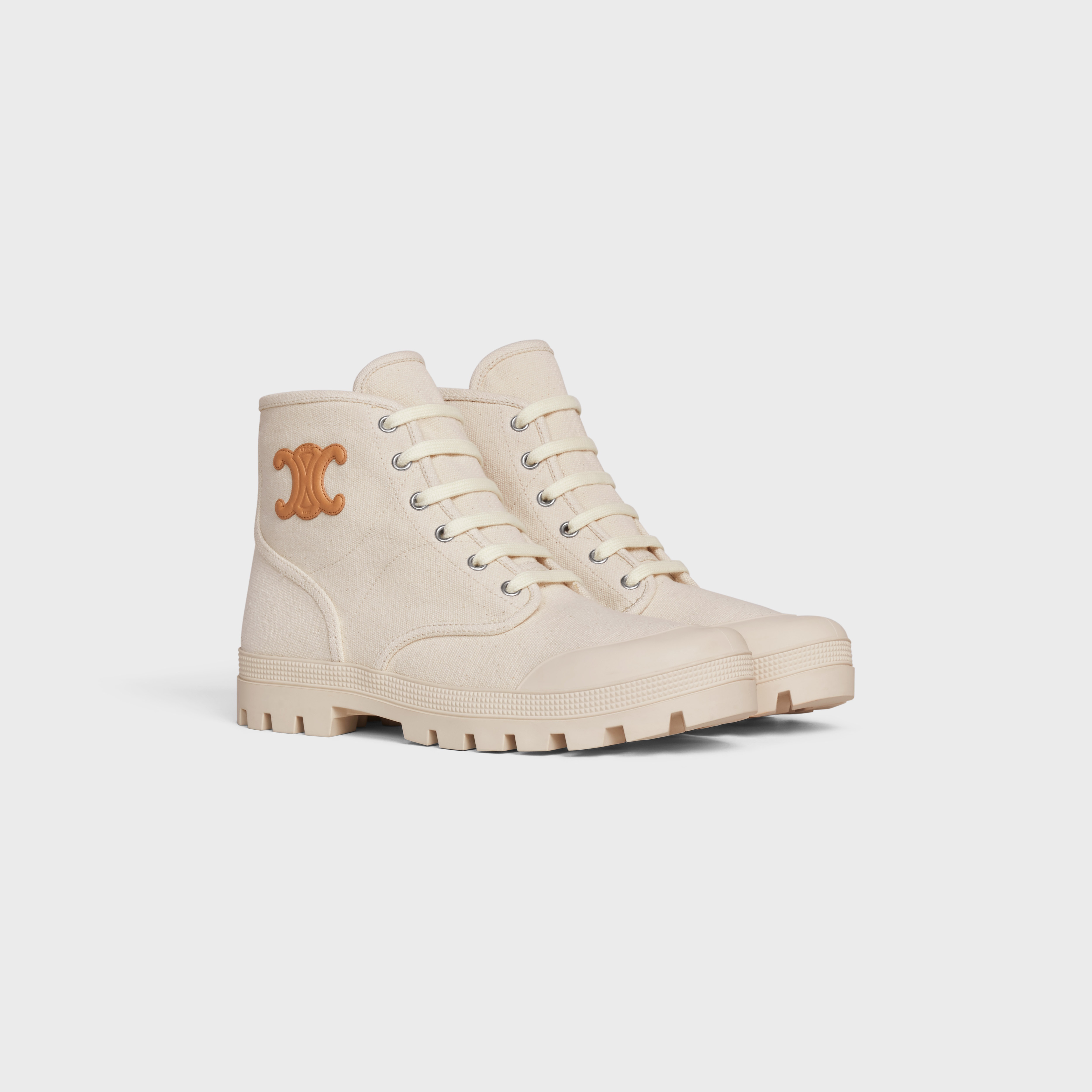 PATAPANS LACE UP BOOT in CANVAS - 2