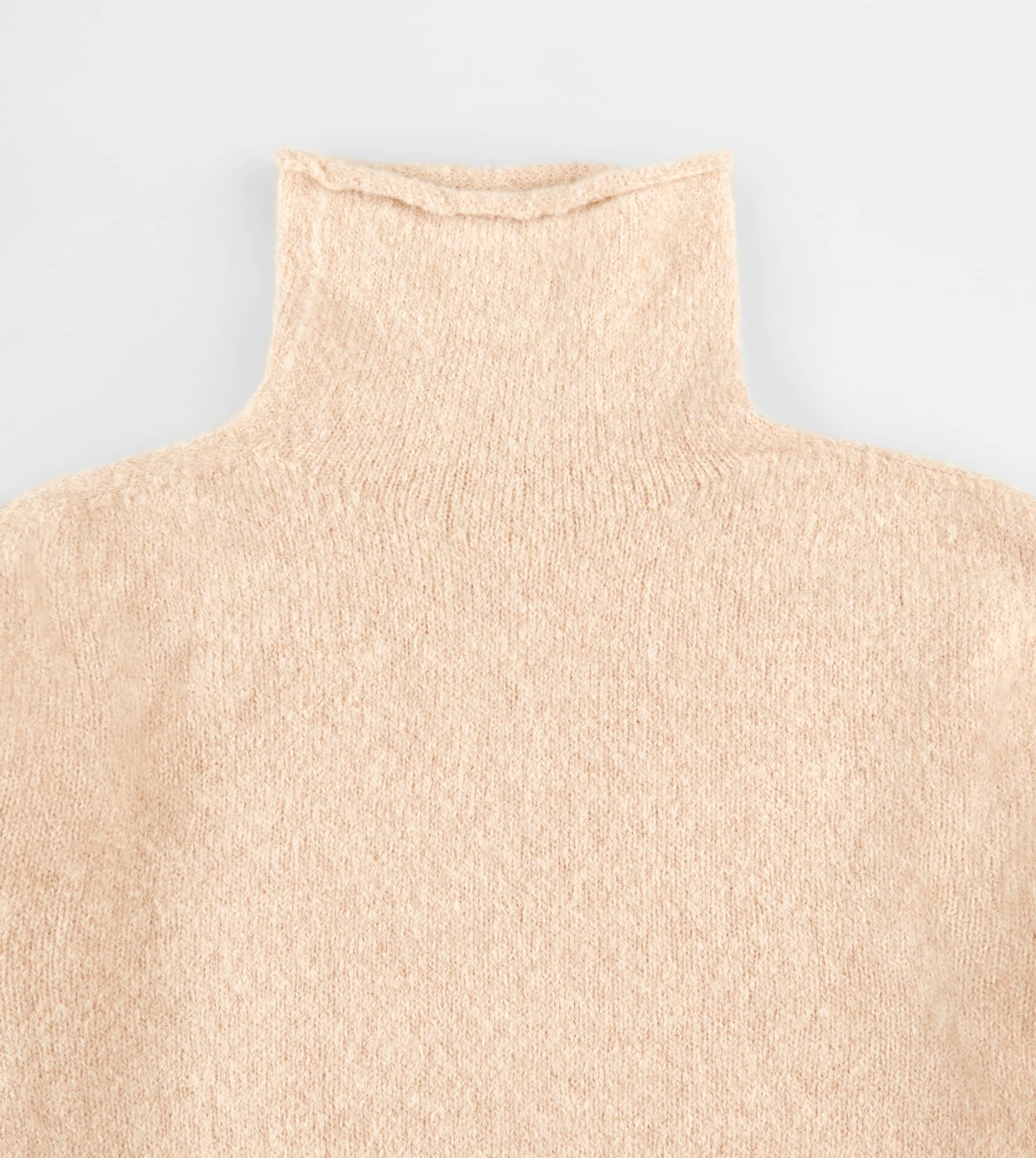 TURTLENECK JUMPER - BEIGE - 3