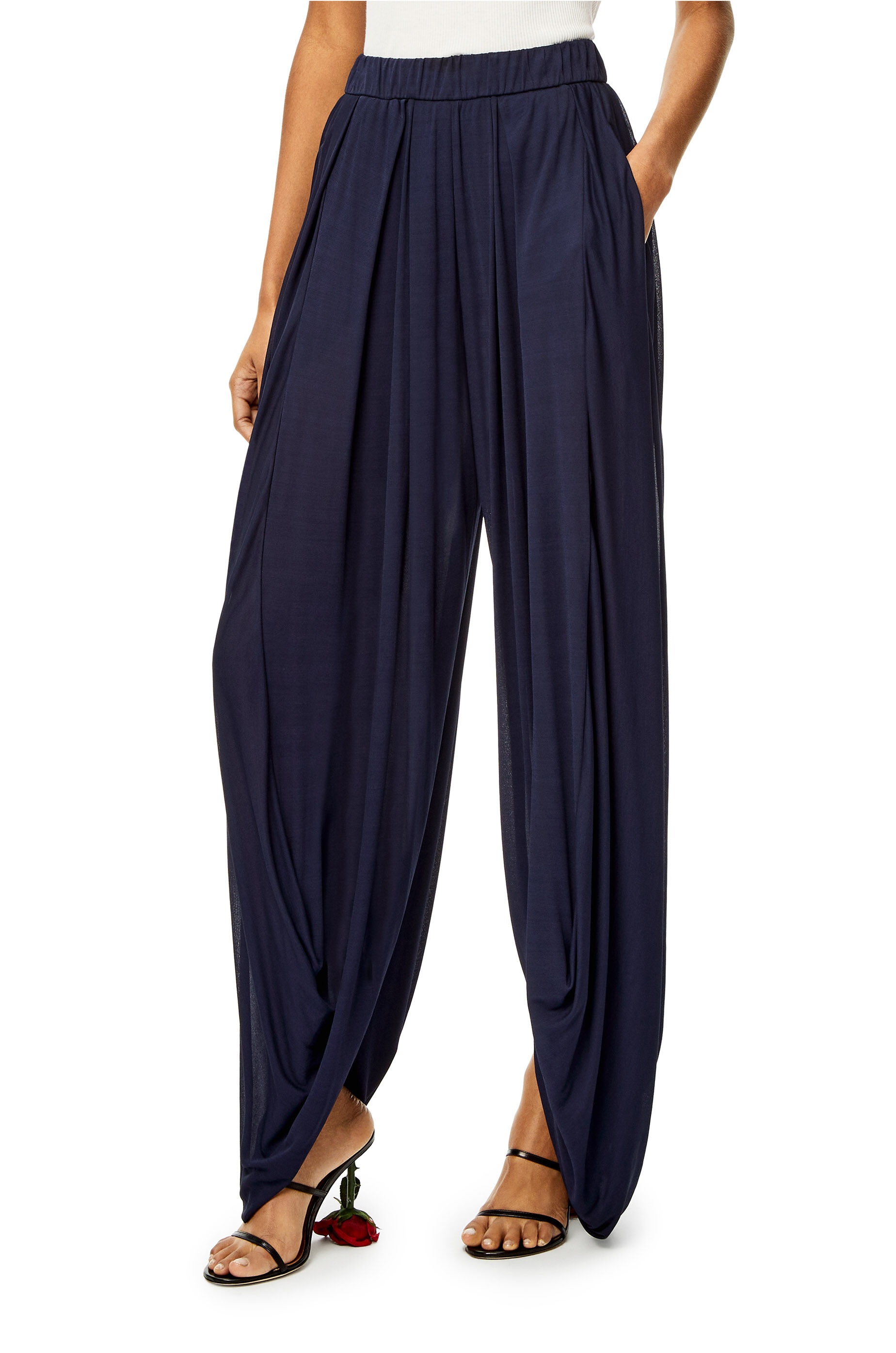 Balloon trousers in viscose - 3