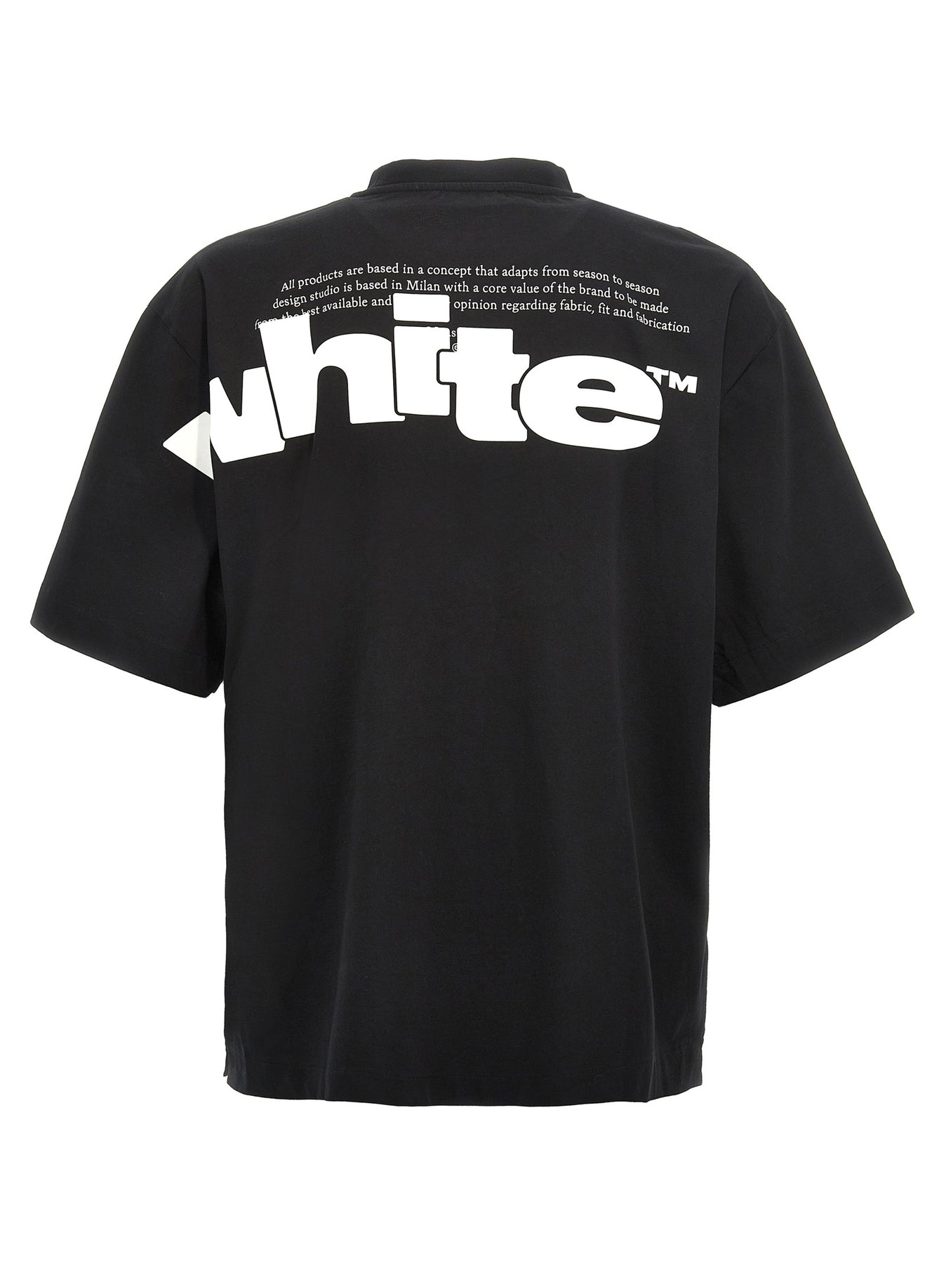 Shared Logo Skate T-Shirt White/Black - 2