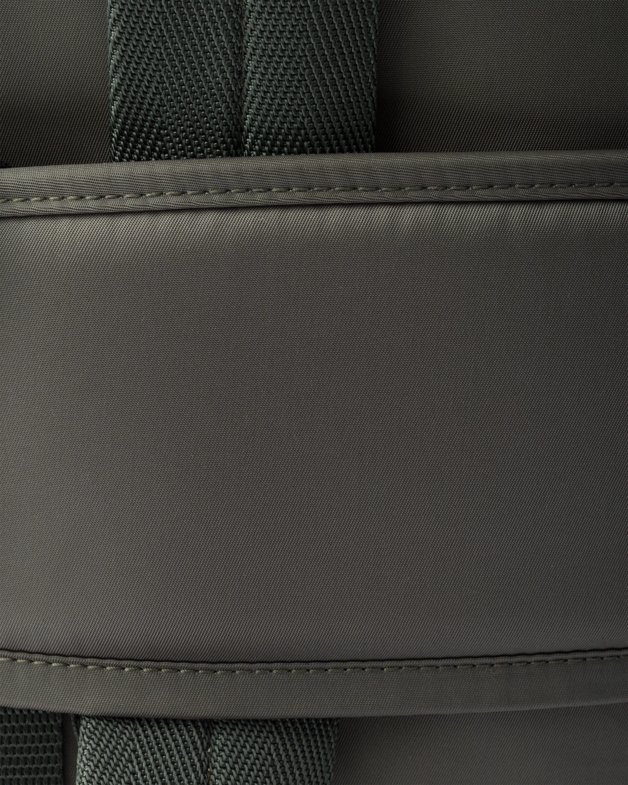 Re-Nylon and leather backpack - 6