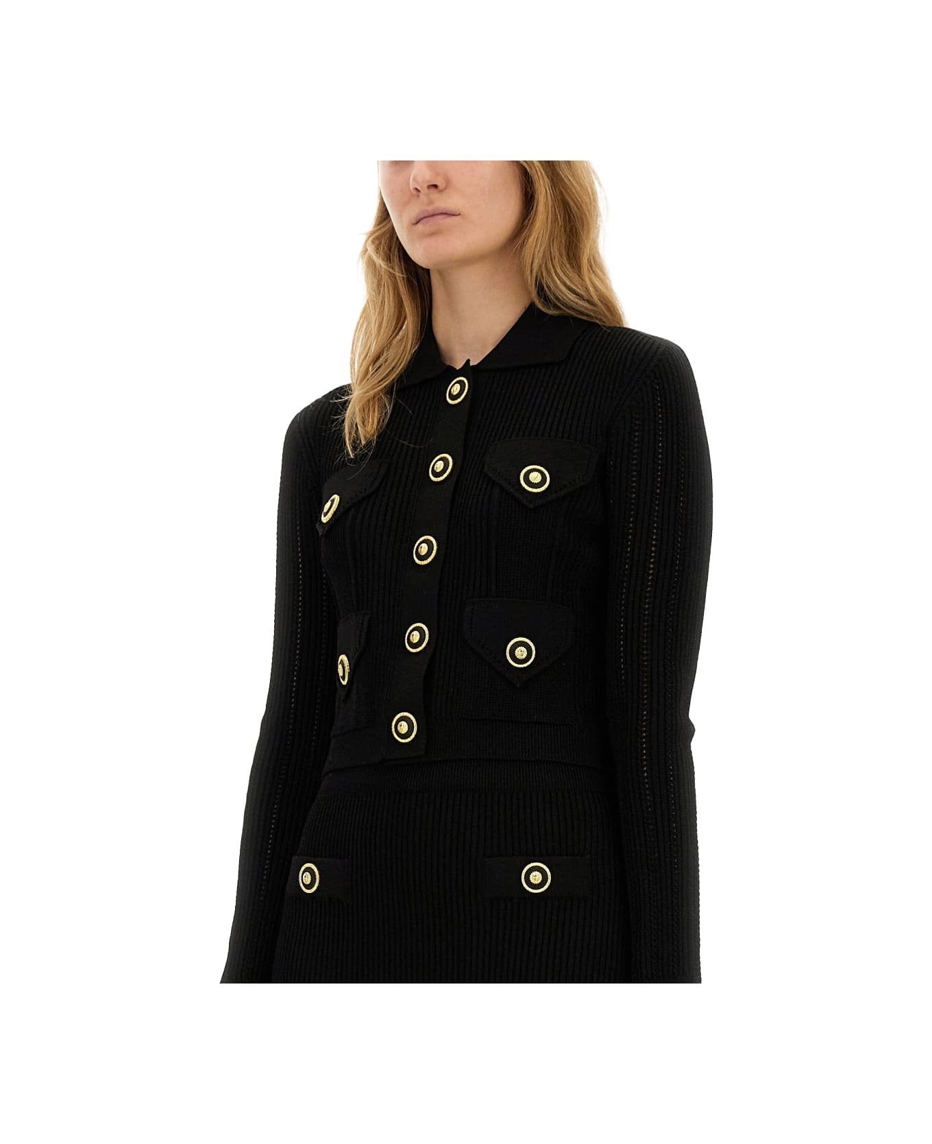 Knitted Cardigan - 4