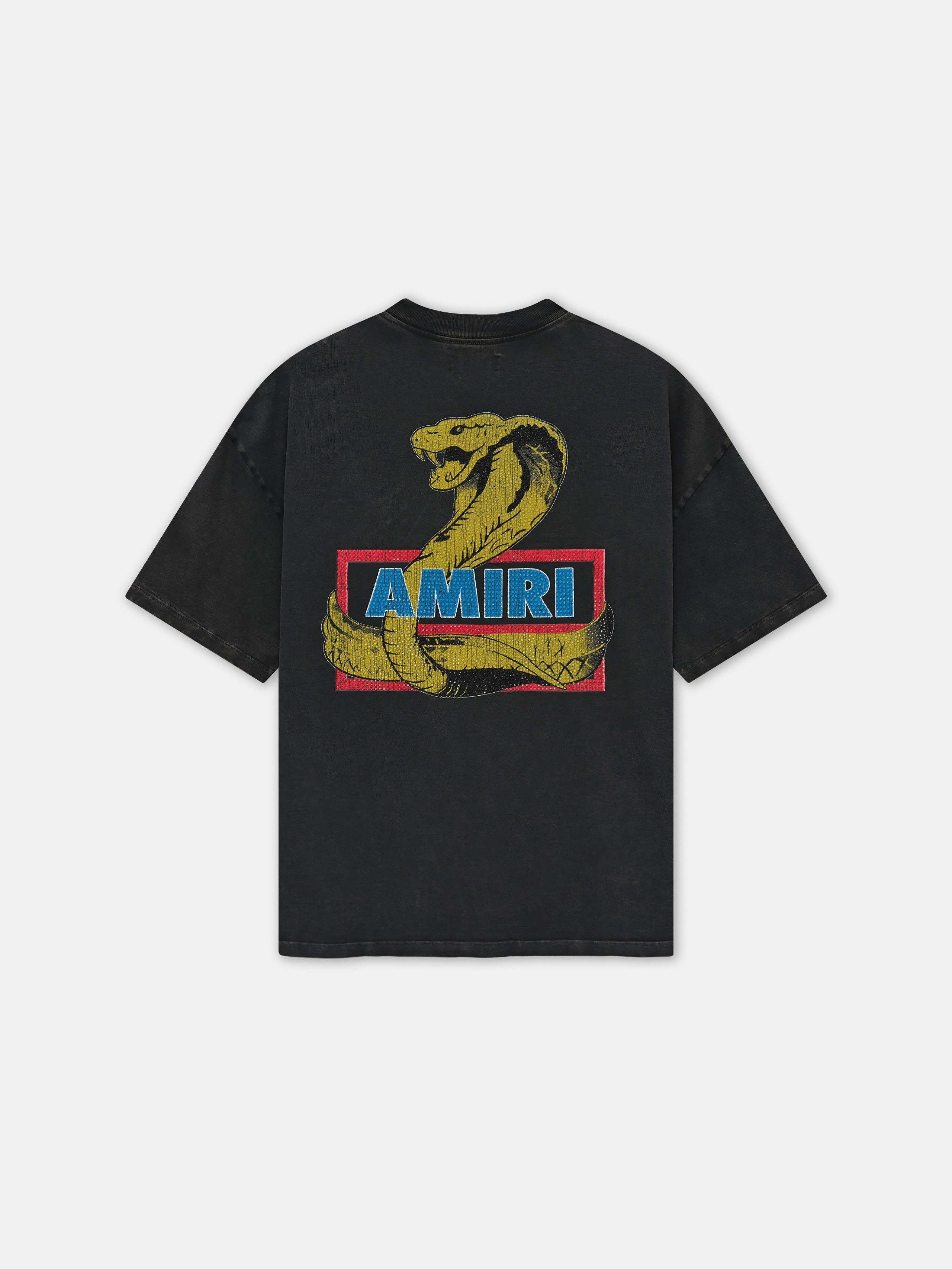 AMIRI CRYSTAL COBRA OVERSIZED TEE - 4