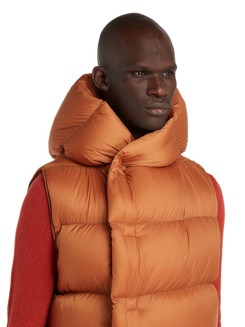 Orange Liner Down Vest 5