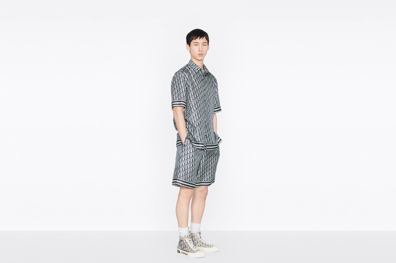 Dior Oblique Pixel Short-Sleeved Shirt 6