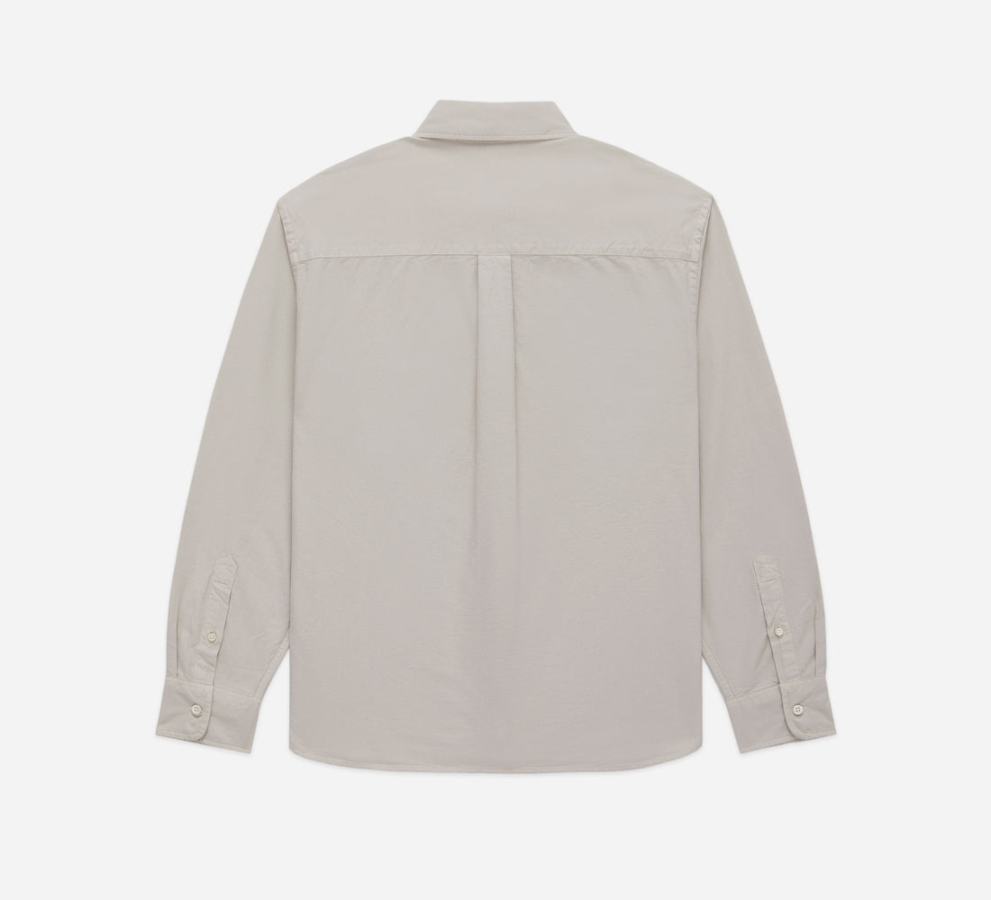 Big Oxford Shirt - Concrete - 2