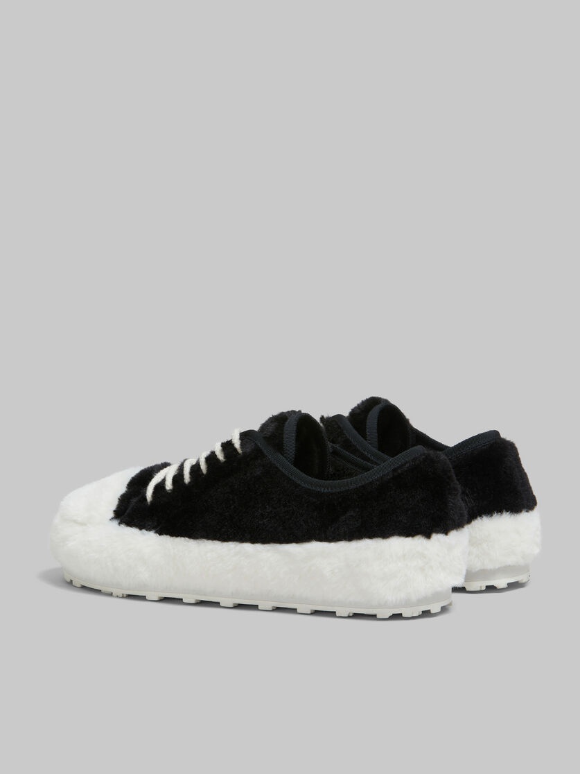 BLACK TEDDY TENNIS SNEAKER - 3