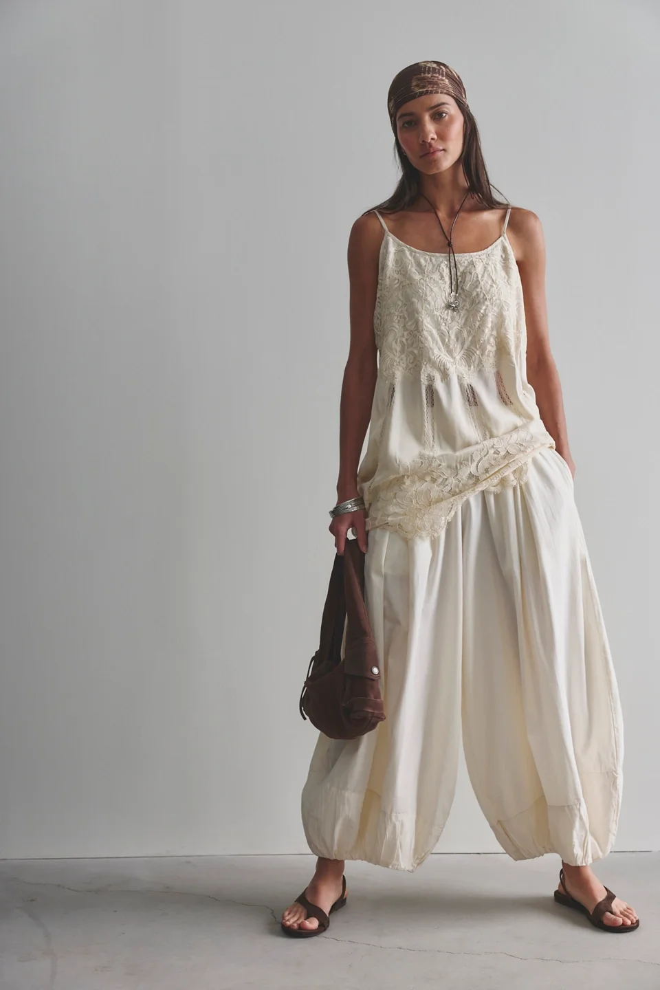 Moonflower Pull-On Balloon Pants - 1
