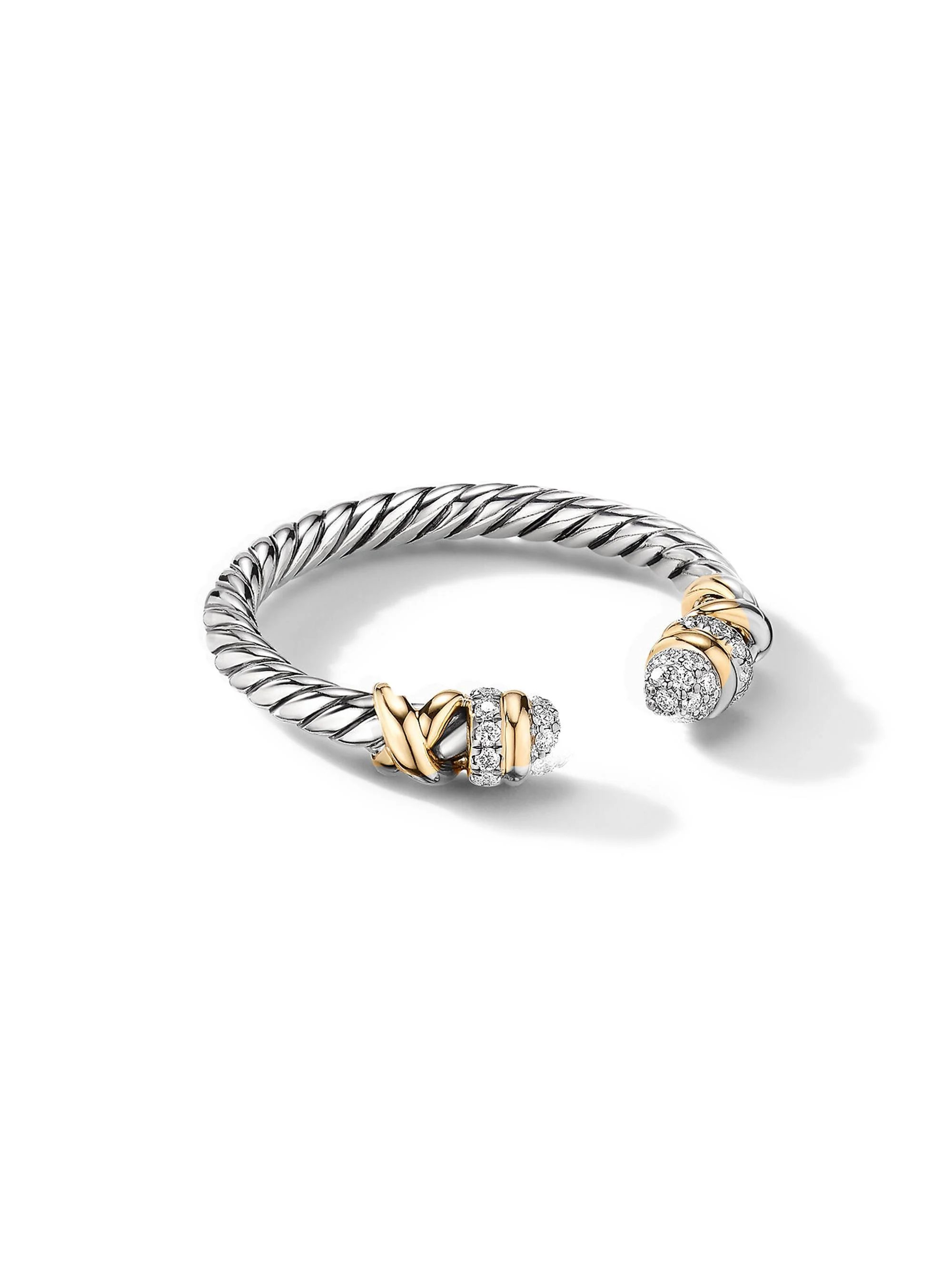 Women's Petite Helena Open Ring in Sterling Silver - Multi - 1