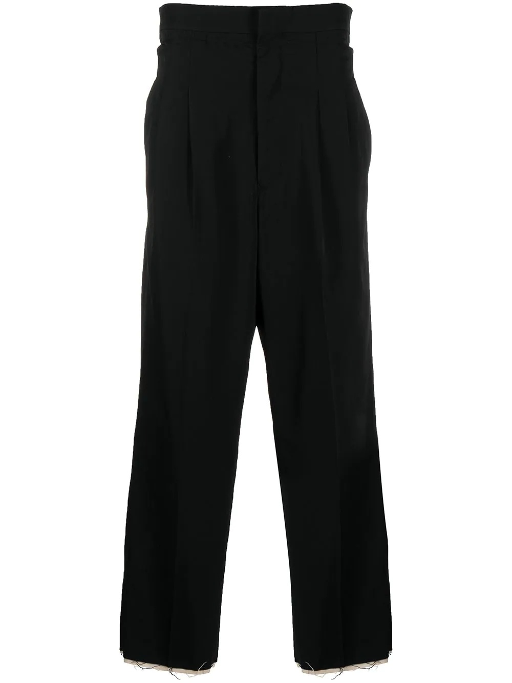 high-waisted trousers - 1