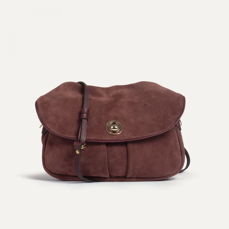 JANICE SOFT MUSETTE S BAG - RUBY BROWN 3