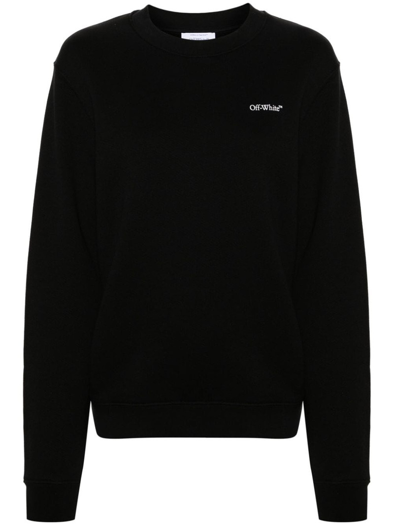 Arrows-print cotton sweatshirt 1
