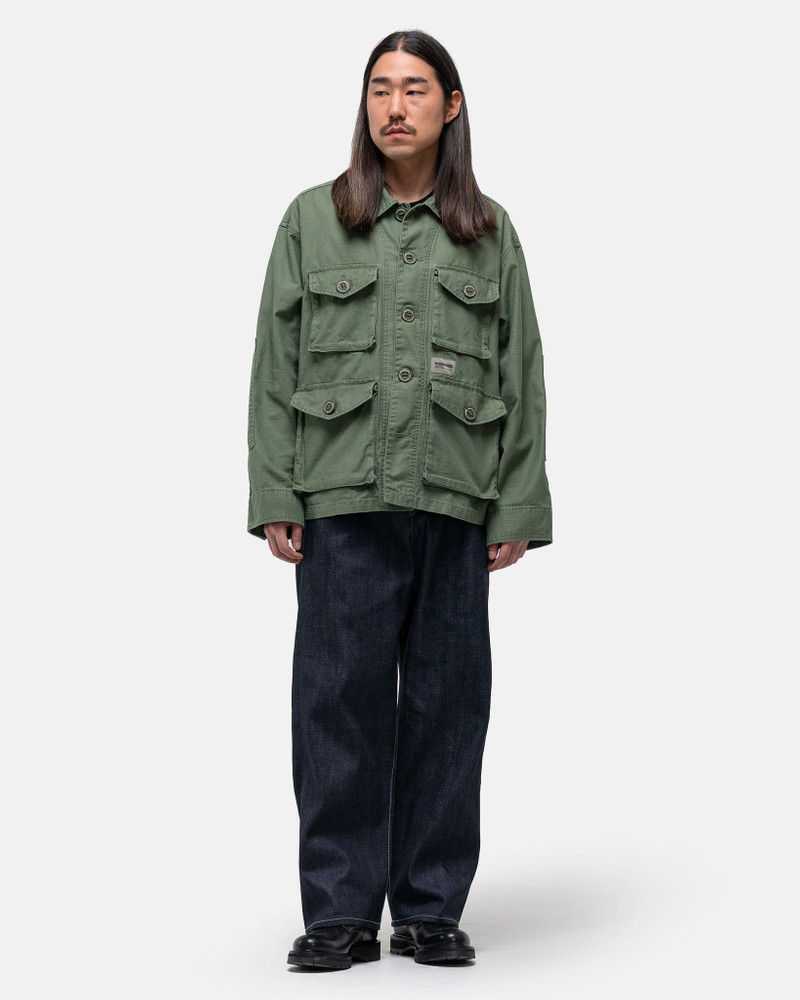 NEIGHBORHOOD Rigid Denim DP Wide Pants Indigo outlook