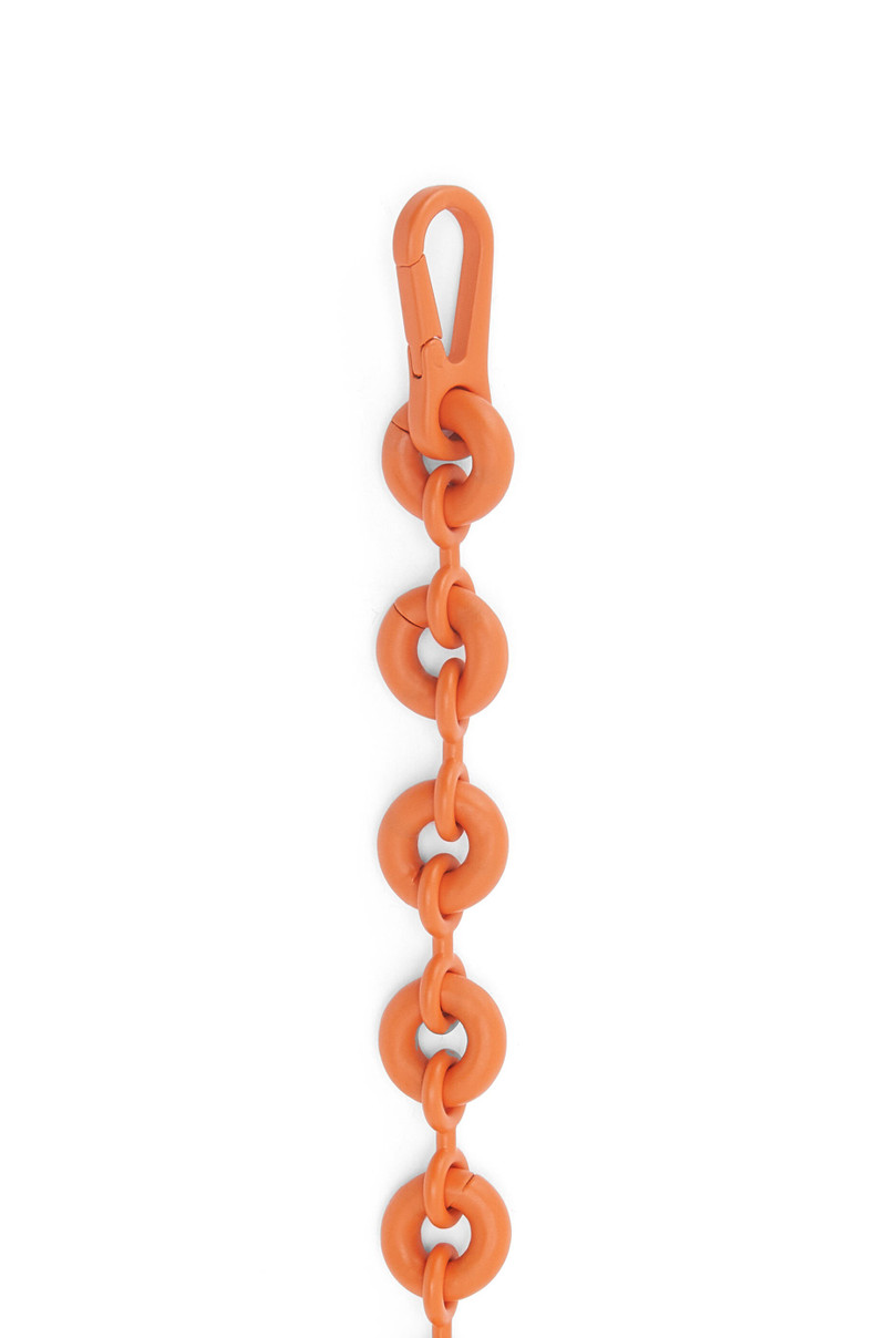 Loewe Donut chain strap in metal outlook