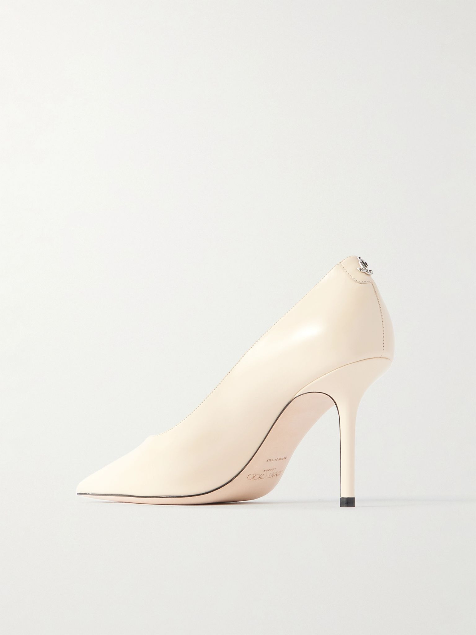 Love 85 leather pumps Cream - 3