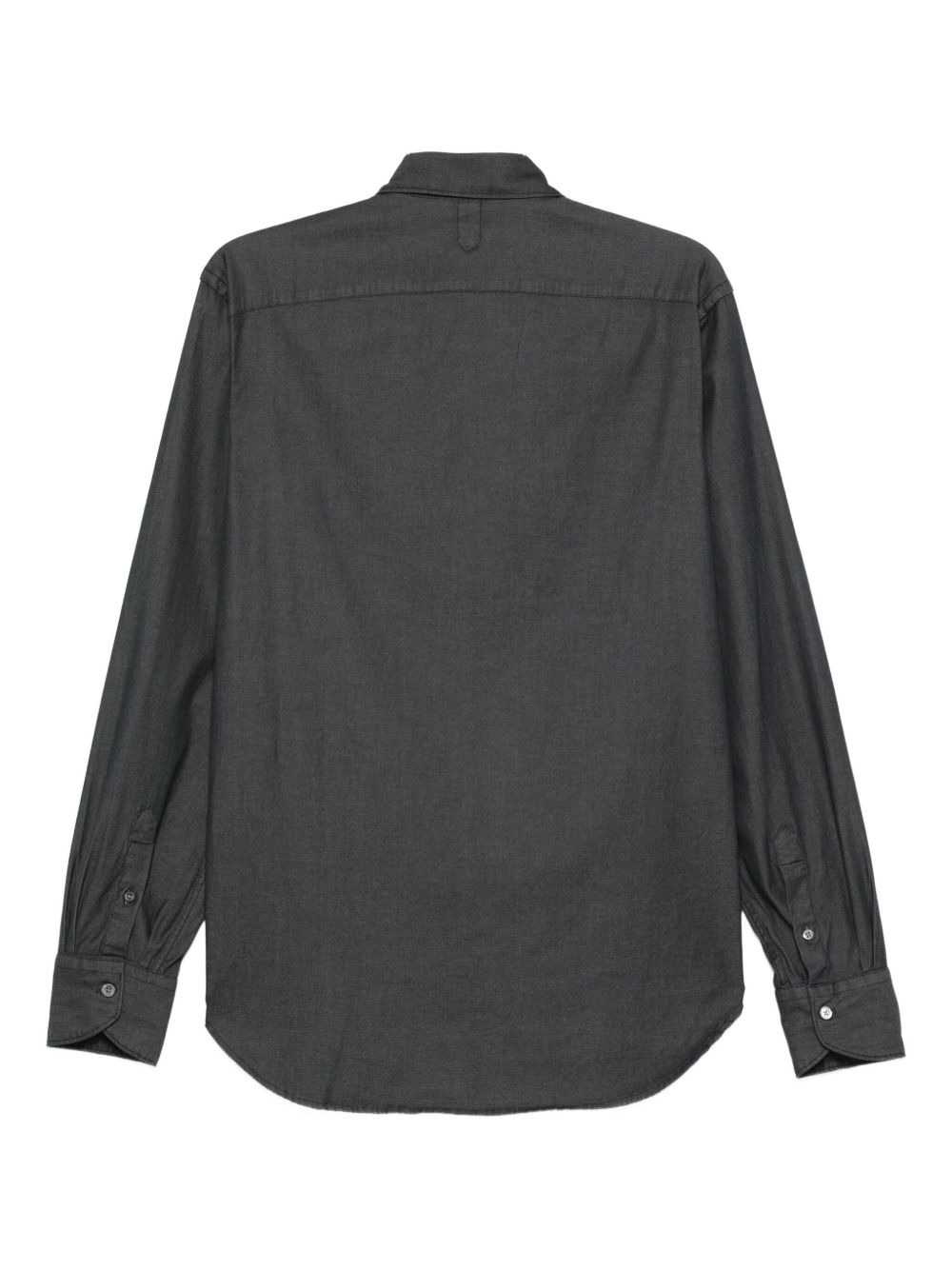 long-sleeve button-fastening shirt - 2