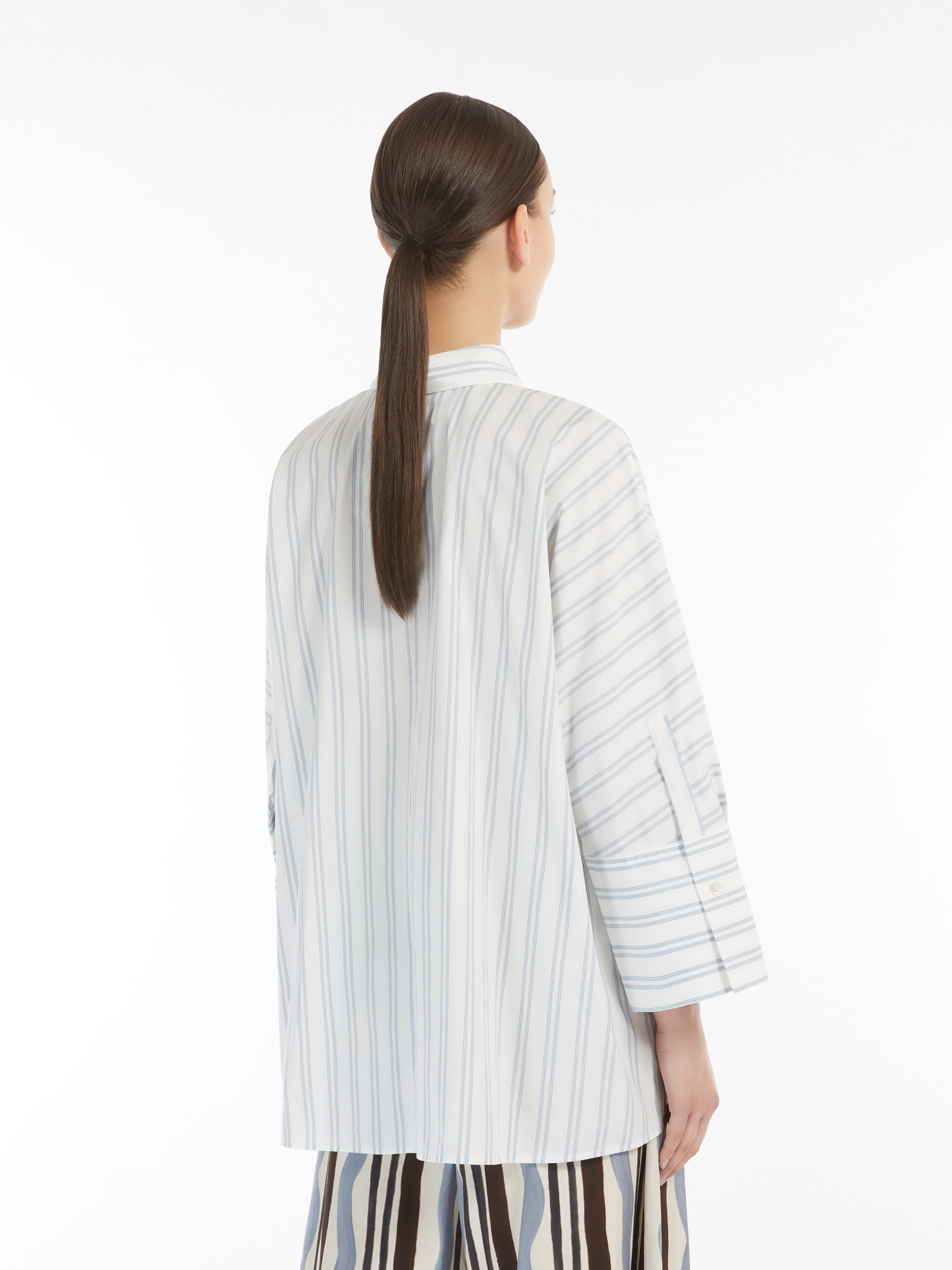 HUDSON Cotton poplin shirt - 4