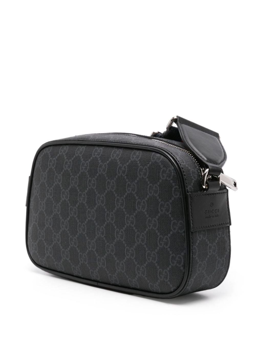 GG Supreme leather messenger bag - 3