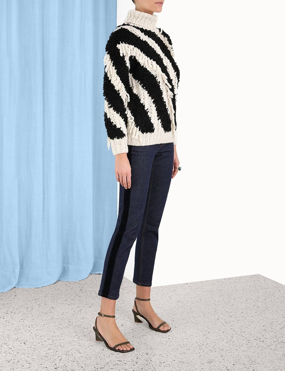 COSMIC CHUNKY STRIPE SWEATER - 3