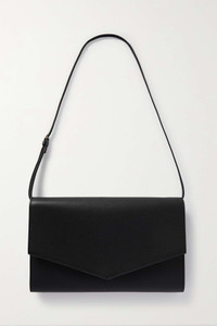素敵 ☆ THE ROW Envelope leather crossbody bag エンベロープ THE ROW Envelope Leather Crossbody Bag in Black | endource
