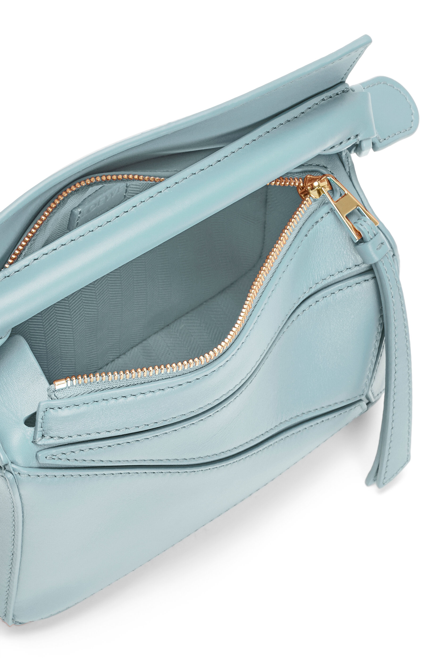 Mini Puzzle bag in satin calfskin - 7