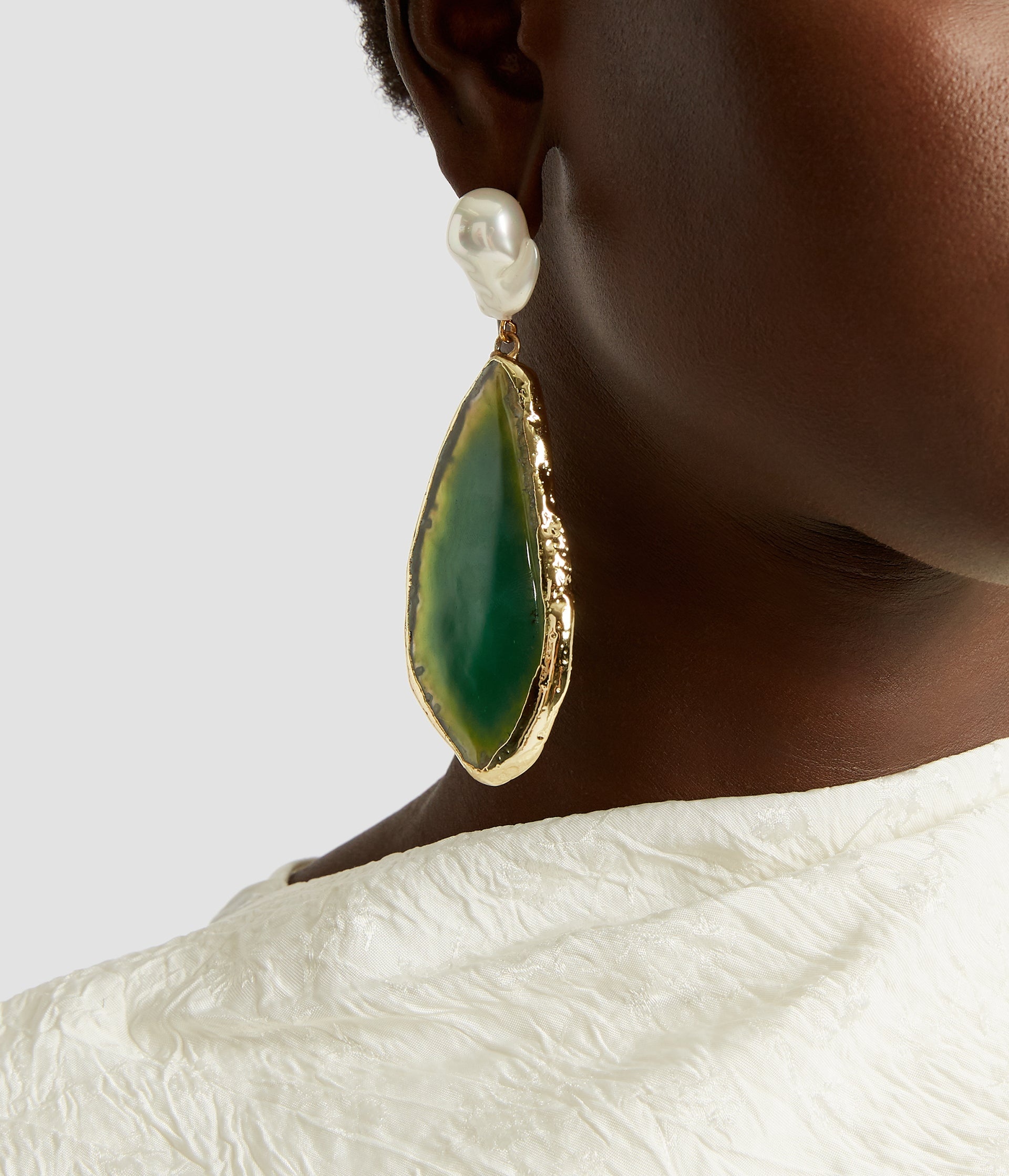 STONE DROP EARRING - 3