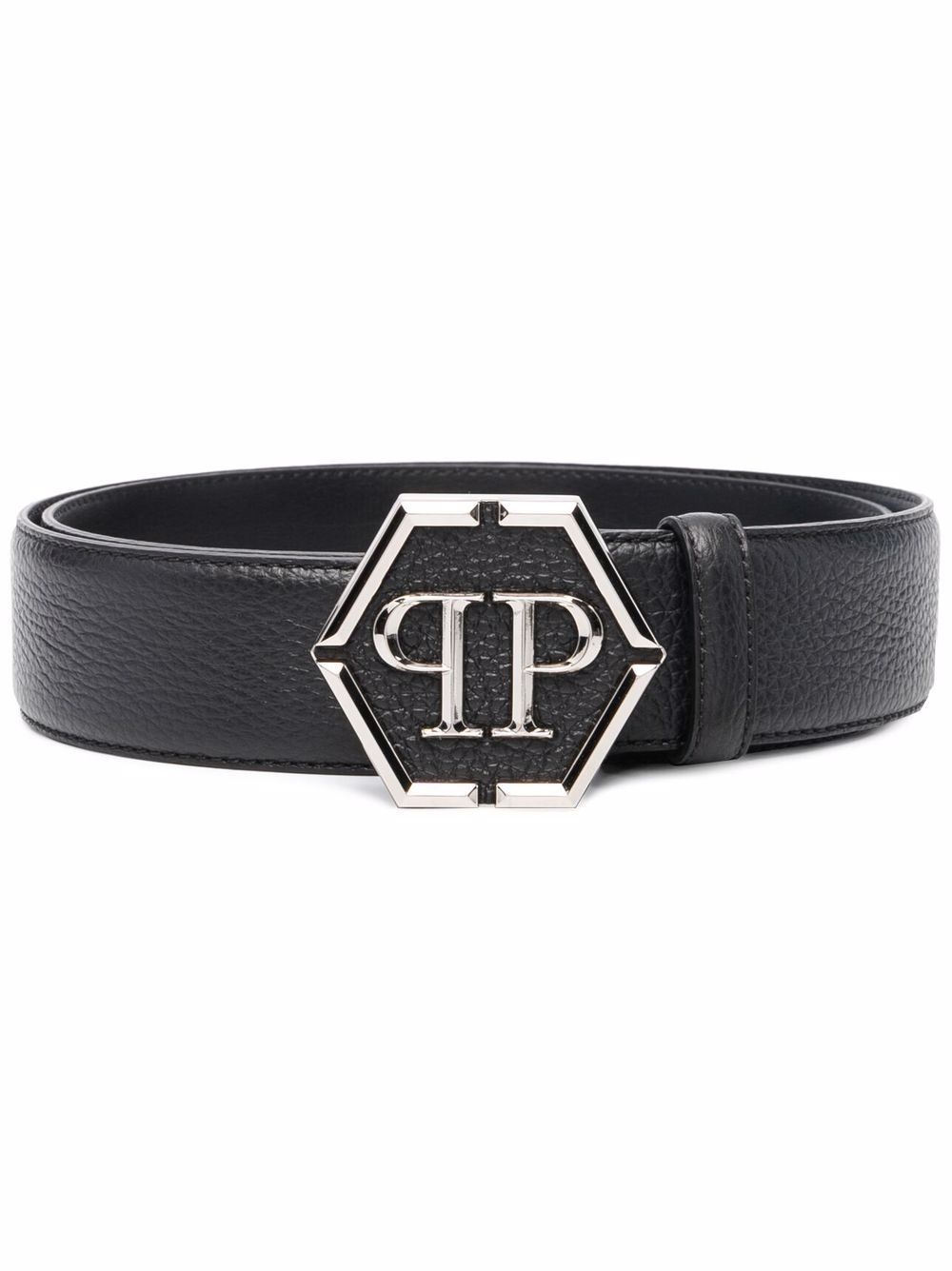 Iconic logo buckle belt - 1