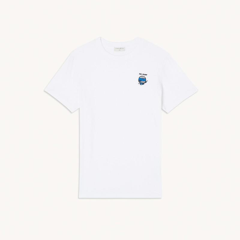 Cotton T-shirt with patch 1