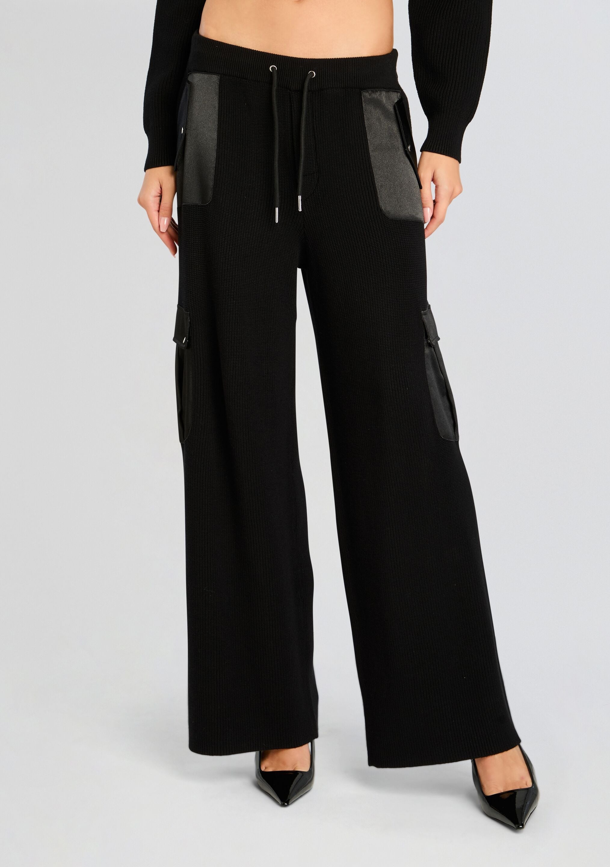 DAPH KNIT CARGO PANT - 1