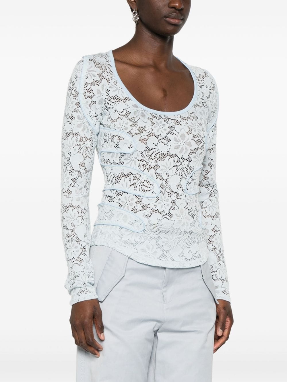 Seraph floral-lace top - 3