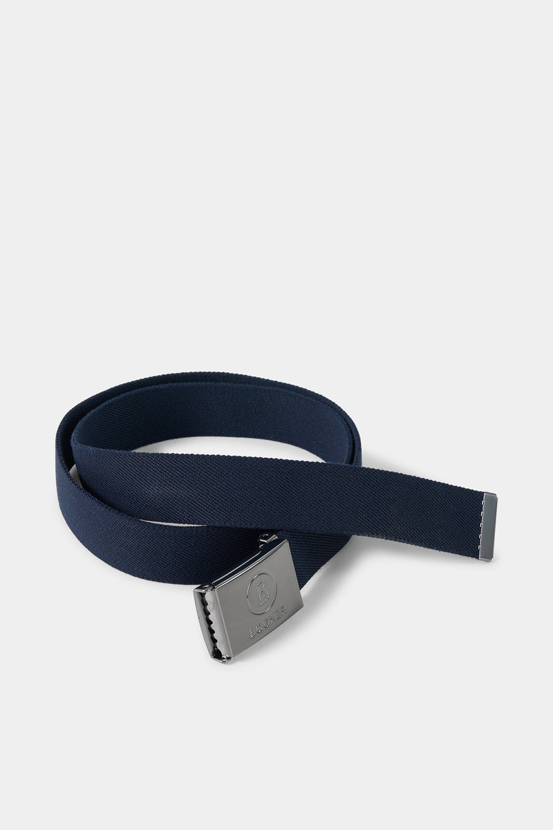 BOGNER Gino belt in Navy blue outlook
