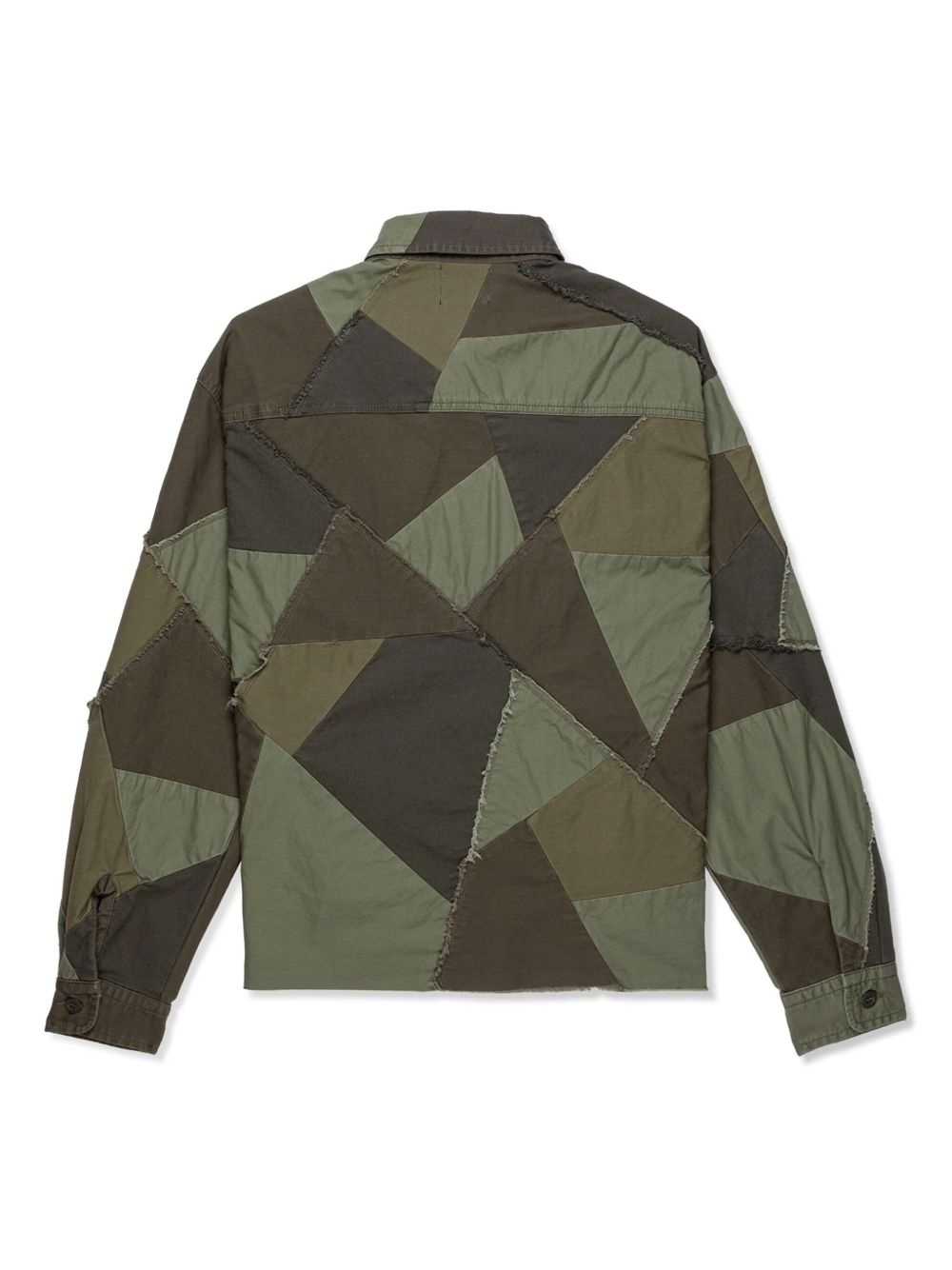 patchwork shirt - 2