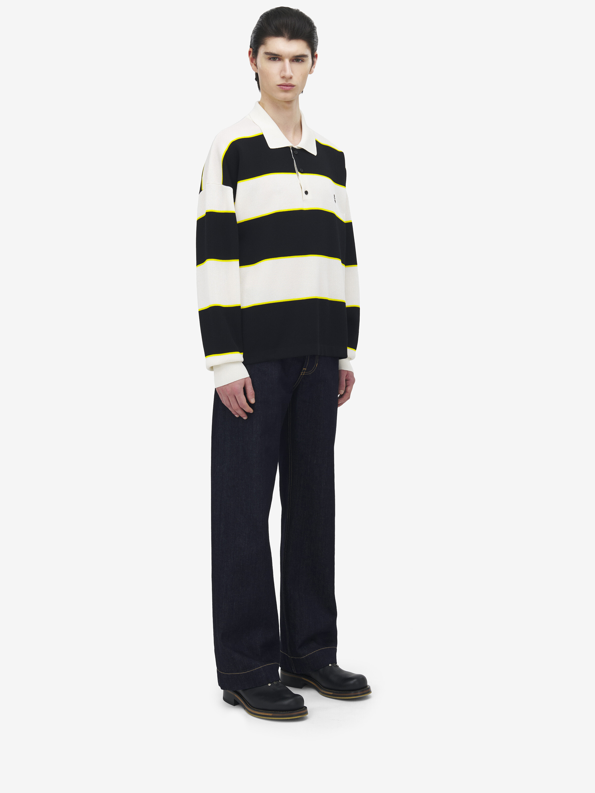 Rugby Stripe Polo Shirt - 4