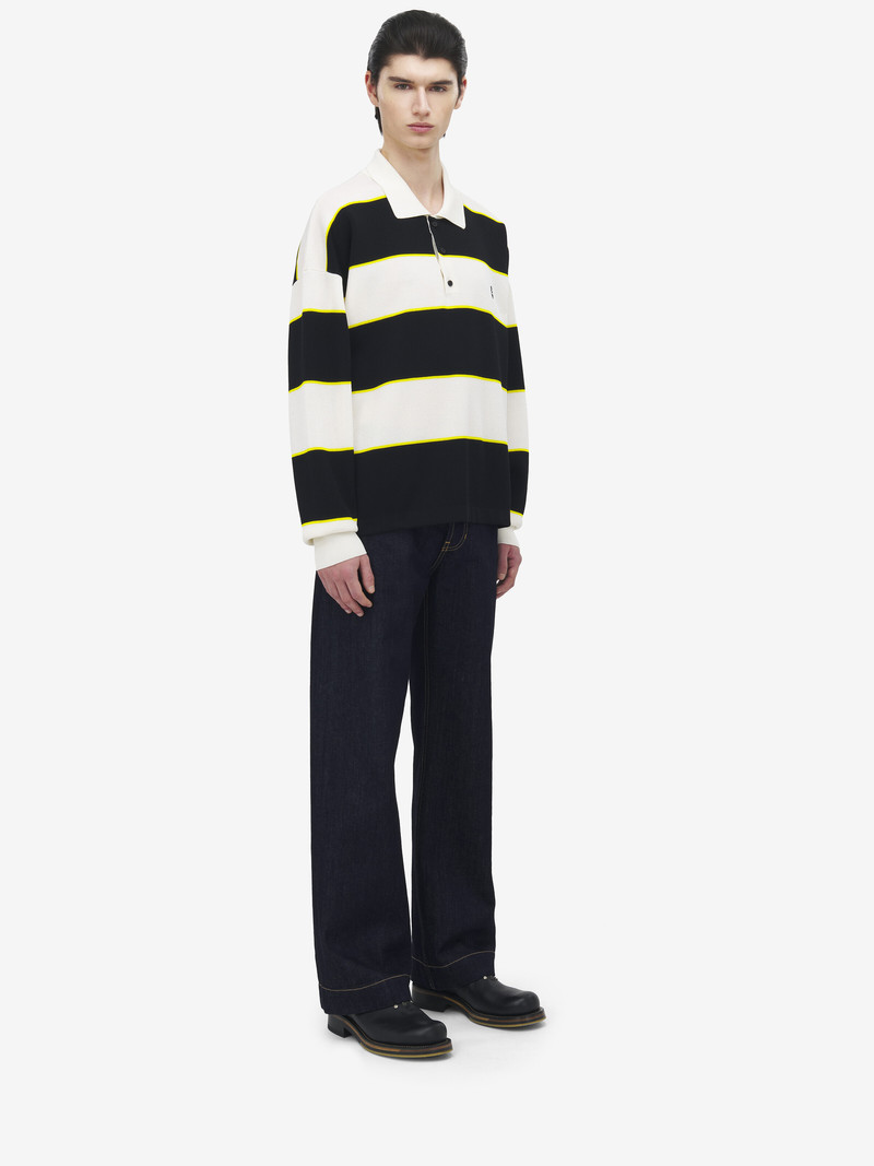 Rugby Stripe Polo Shirt 4