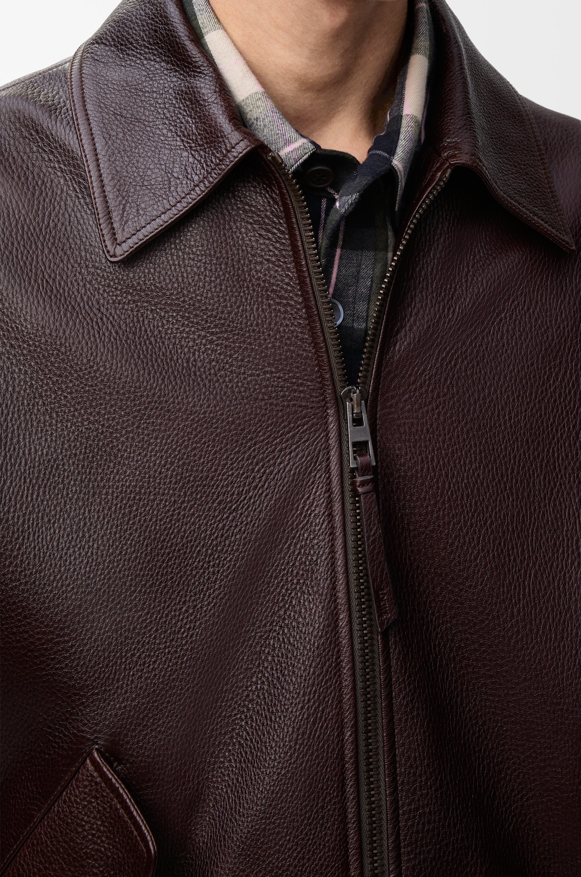 Aviator jacket in deerskin - 6