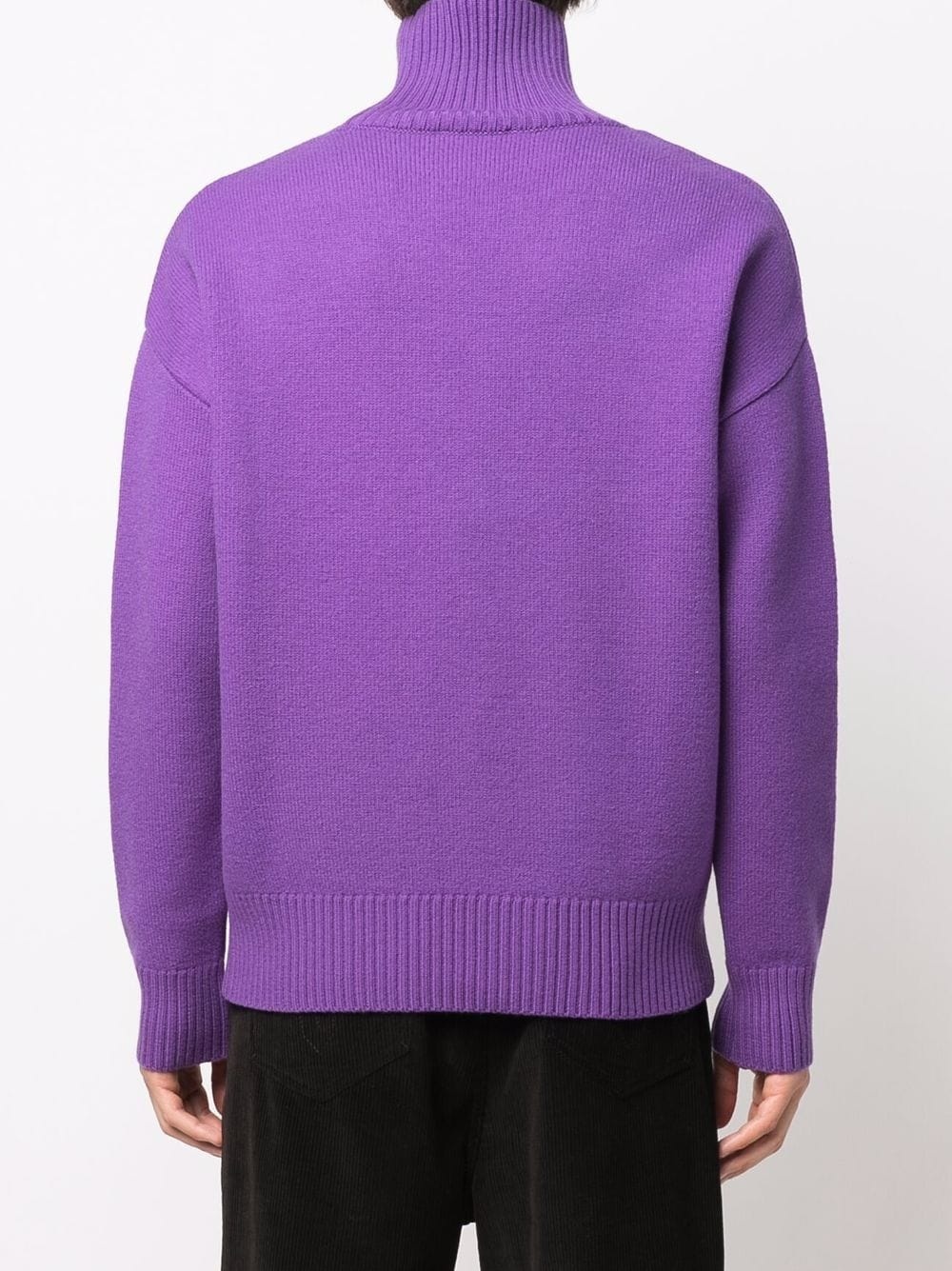 Ami de Coeur roll-neck jumper - 5