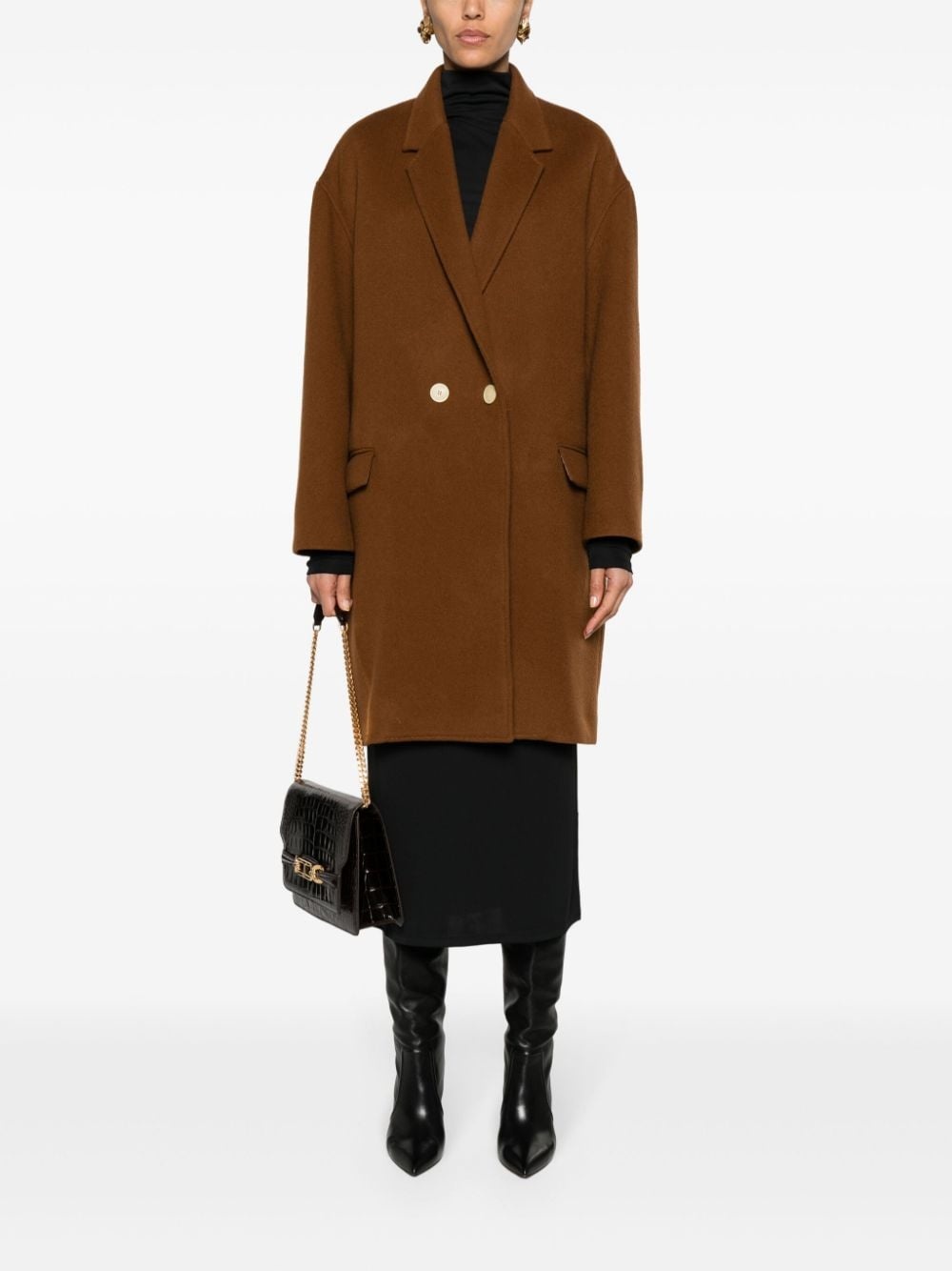 Efegozi single-breasted coat - 2