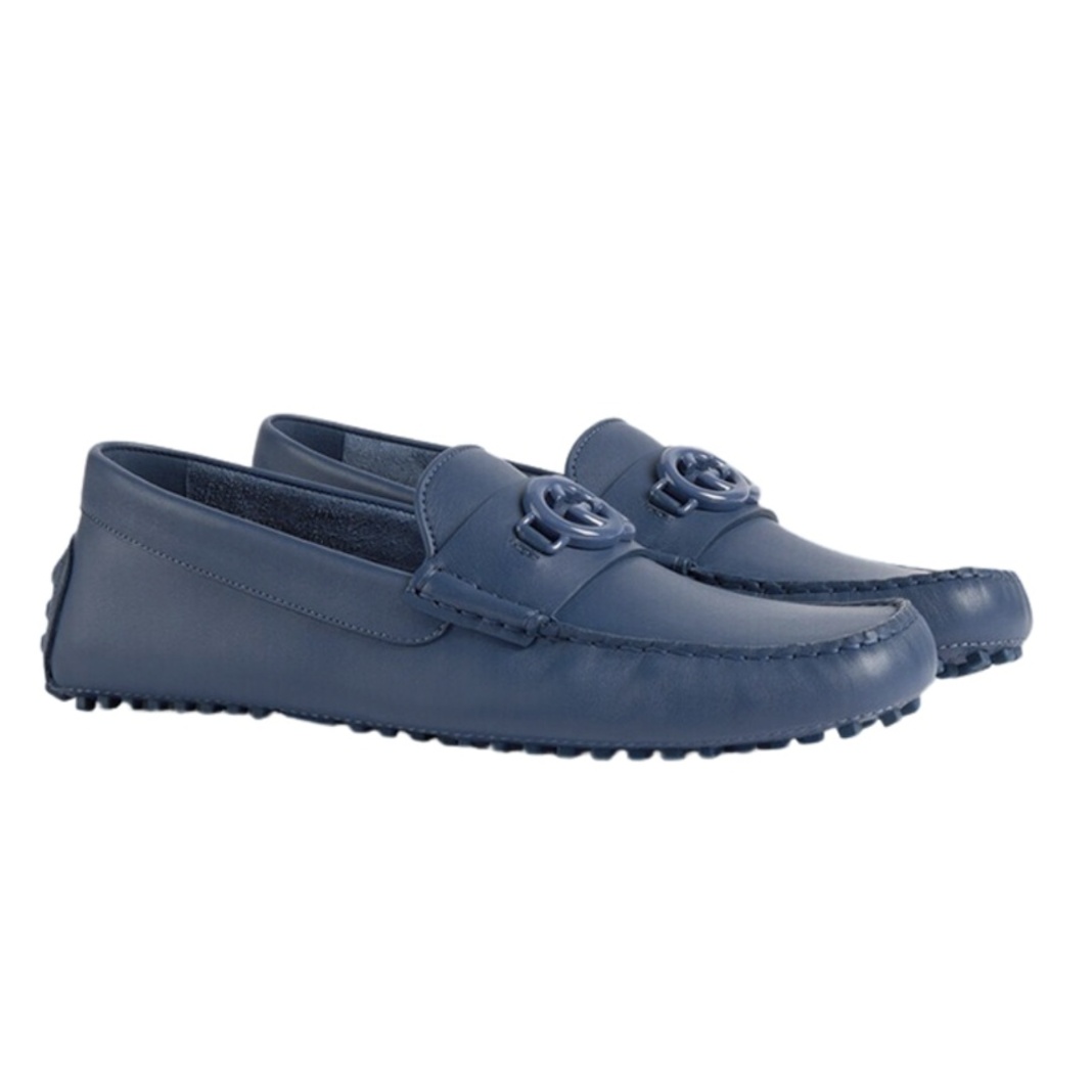 Gucci Interlocking G Driver 'Washed Indigo' 692379-1XH00-4246 - 2