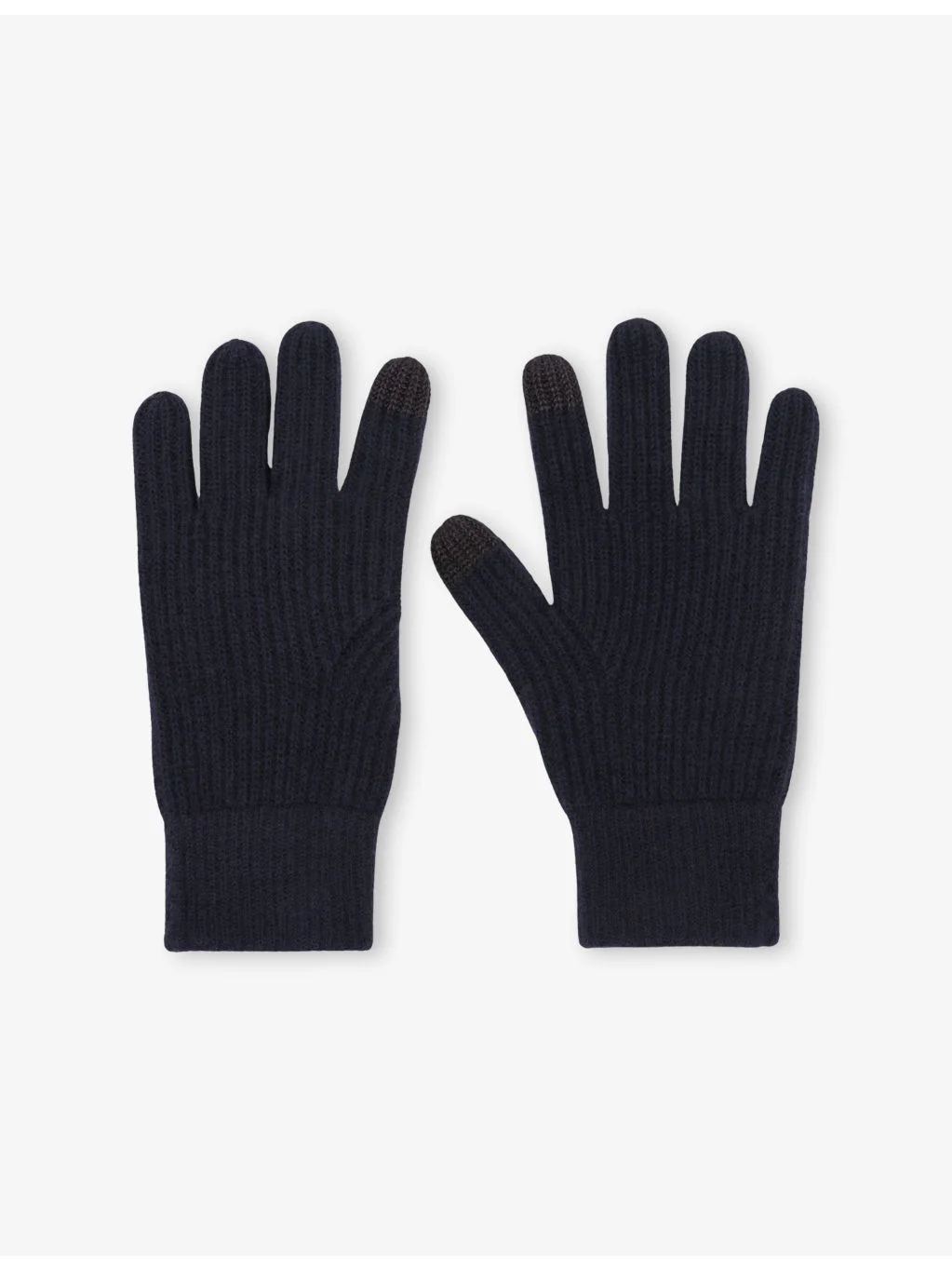 Lawson Ribbed Merino-Wool Gloves - 1
