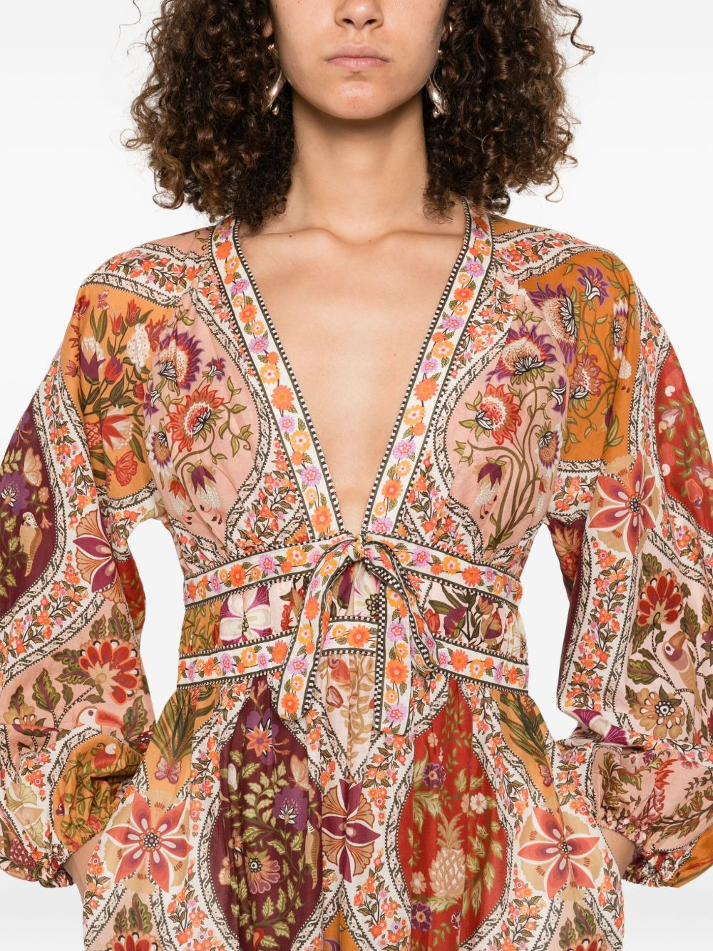Romantic Nature mini dress - 5