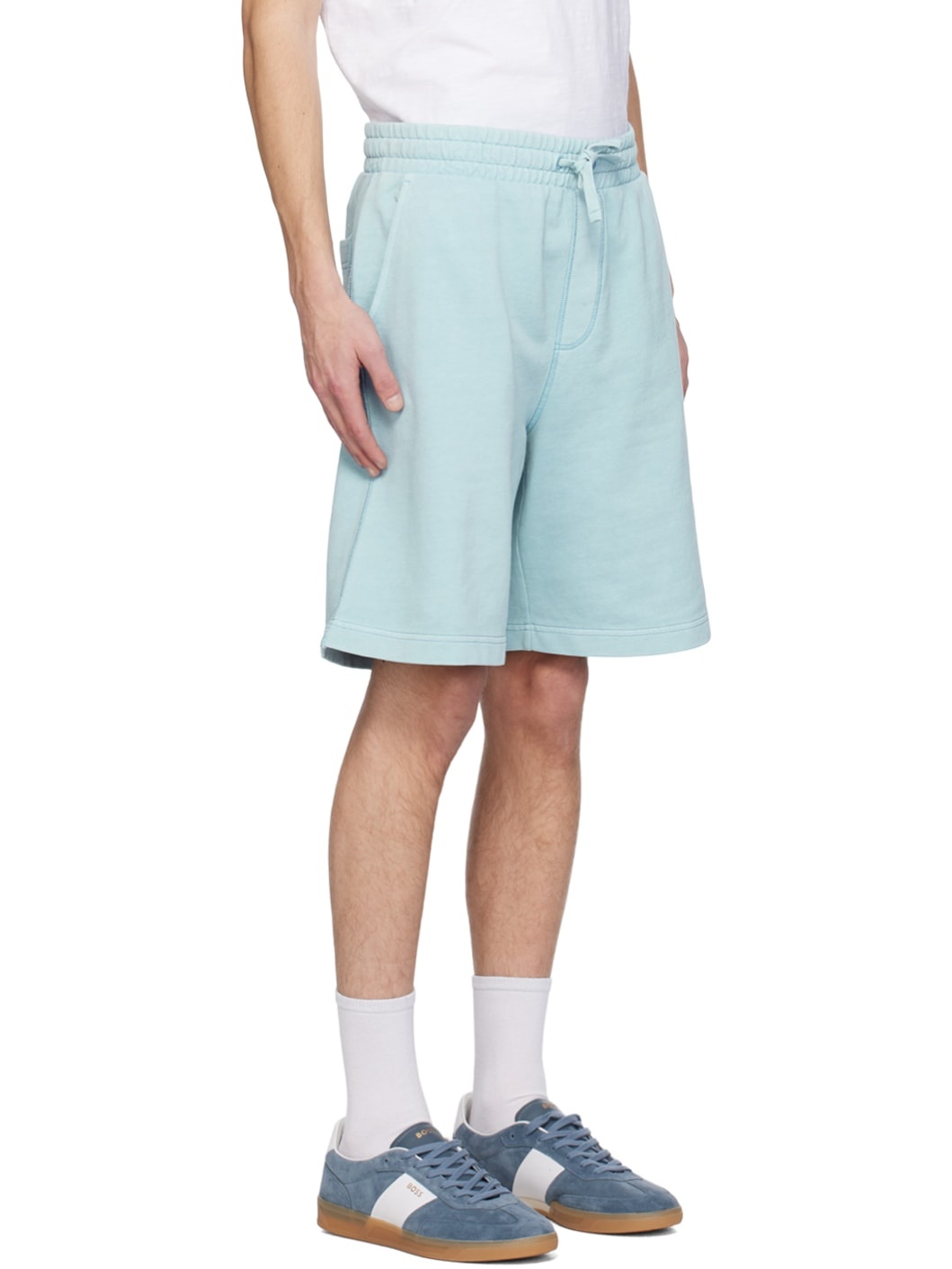 Blue Regular-Fit Shorts - 2