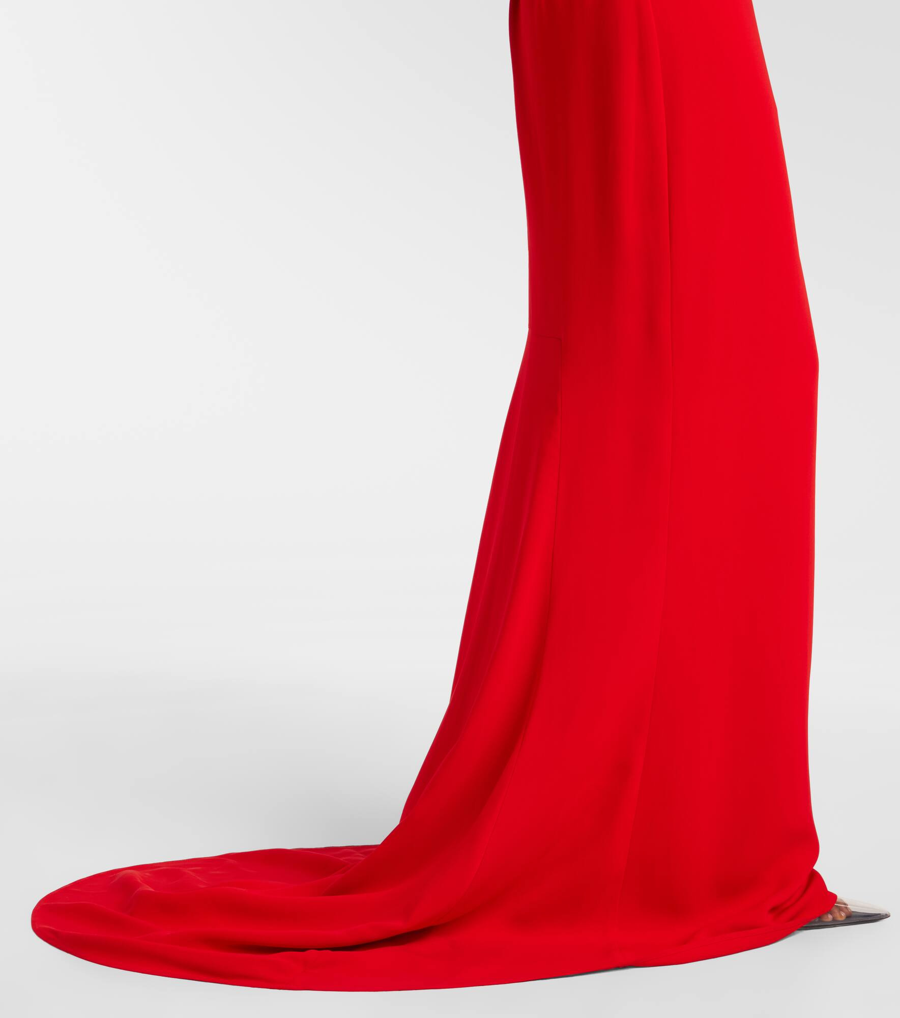 Crêpe gown - 5